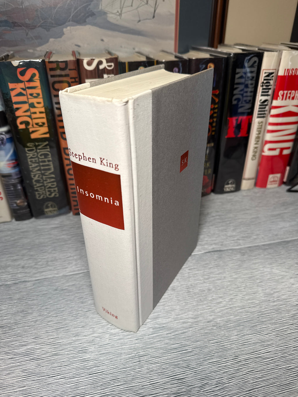 Insomnia by Stephen King | 1994 First Edition, 3rd Printing, Hardcover Horror Novel