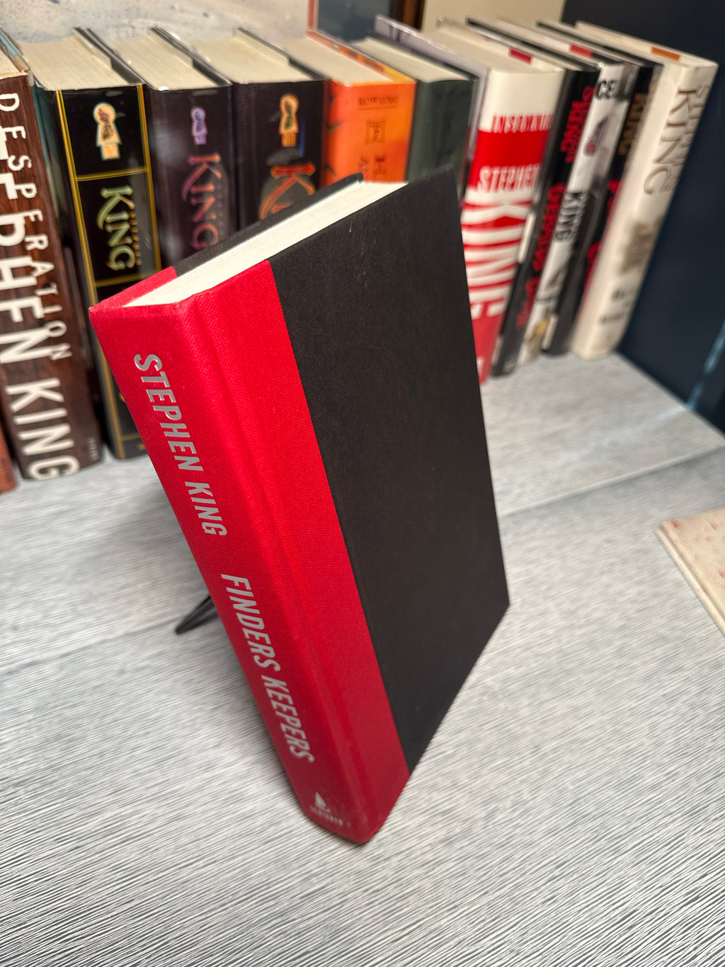 Finders Keepers — Stephen King — 2015 First Edition, First Printing — Scribner Hardcover — Bill Hodges Trilogy