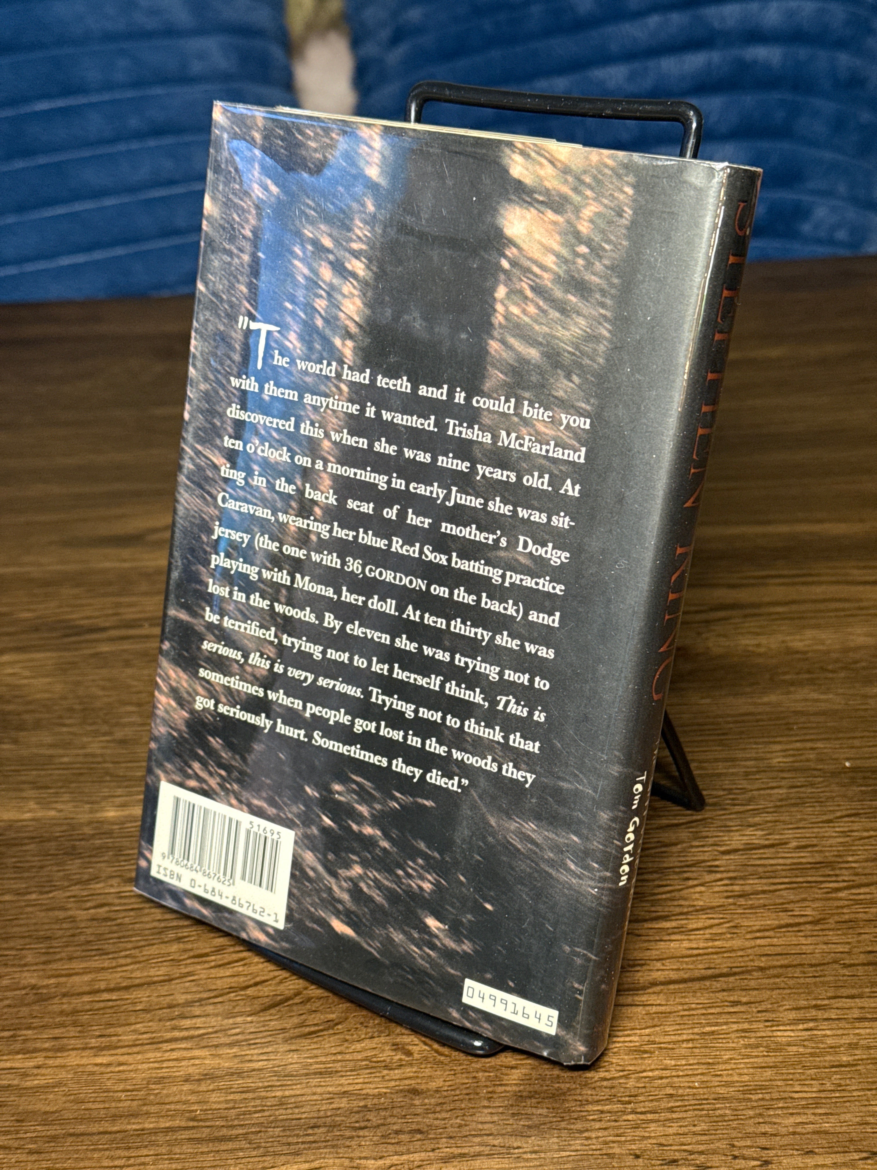 The Girl Who Loved Tom Gordon – Stephen King – First Edition First Printing 1999 Scribner Hardcover w/DJ