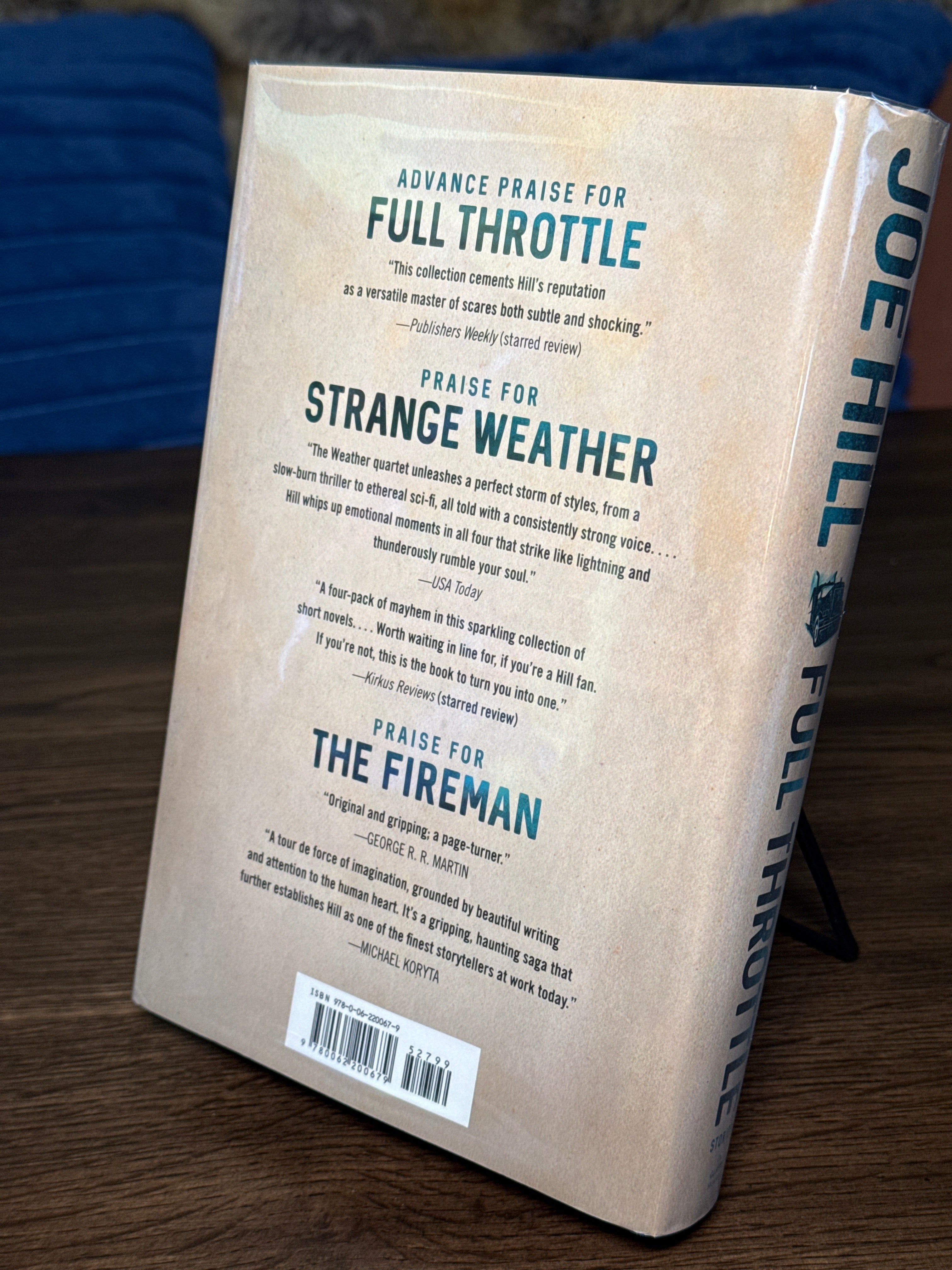 Full Throttle – Joe Hill | First Edition 2019 Hardcover w/ Dust Jacket | Horror Short Stories