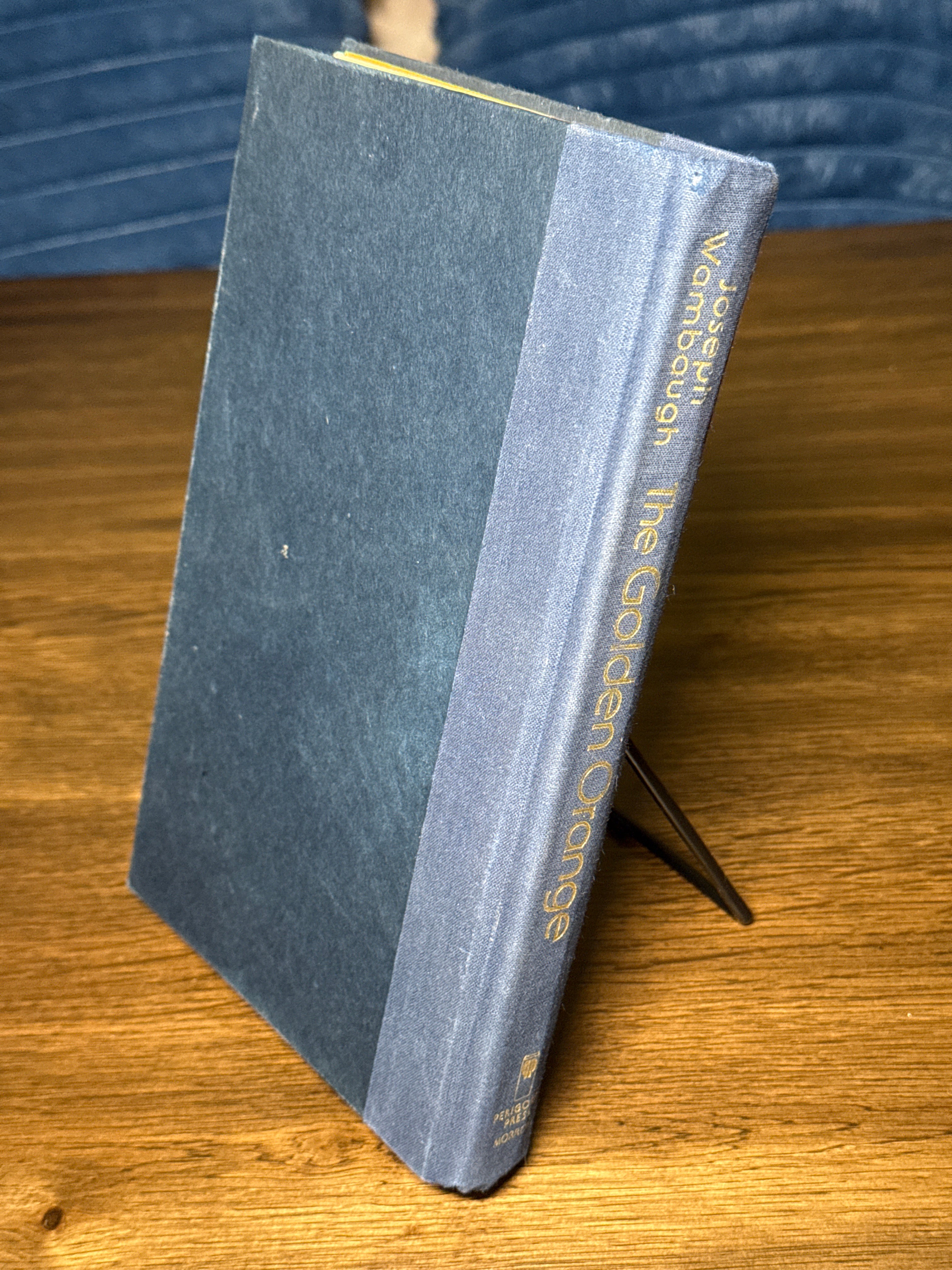 Joseph Wambaugh — The Golden Orange (First Edition, 1990, William Morrow Hardcover)