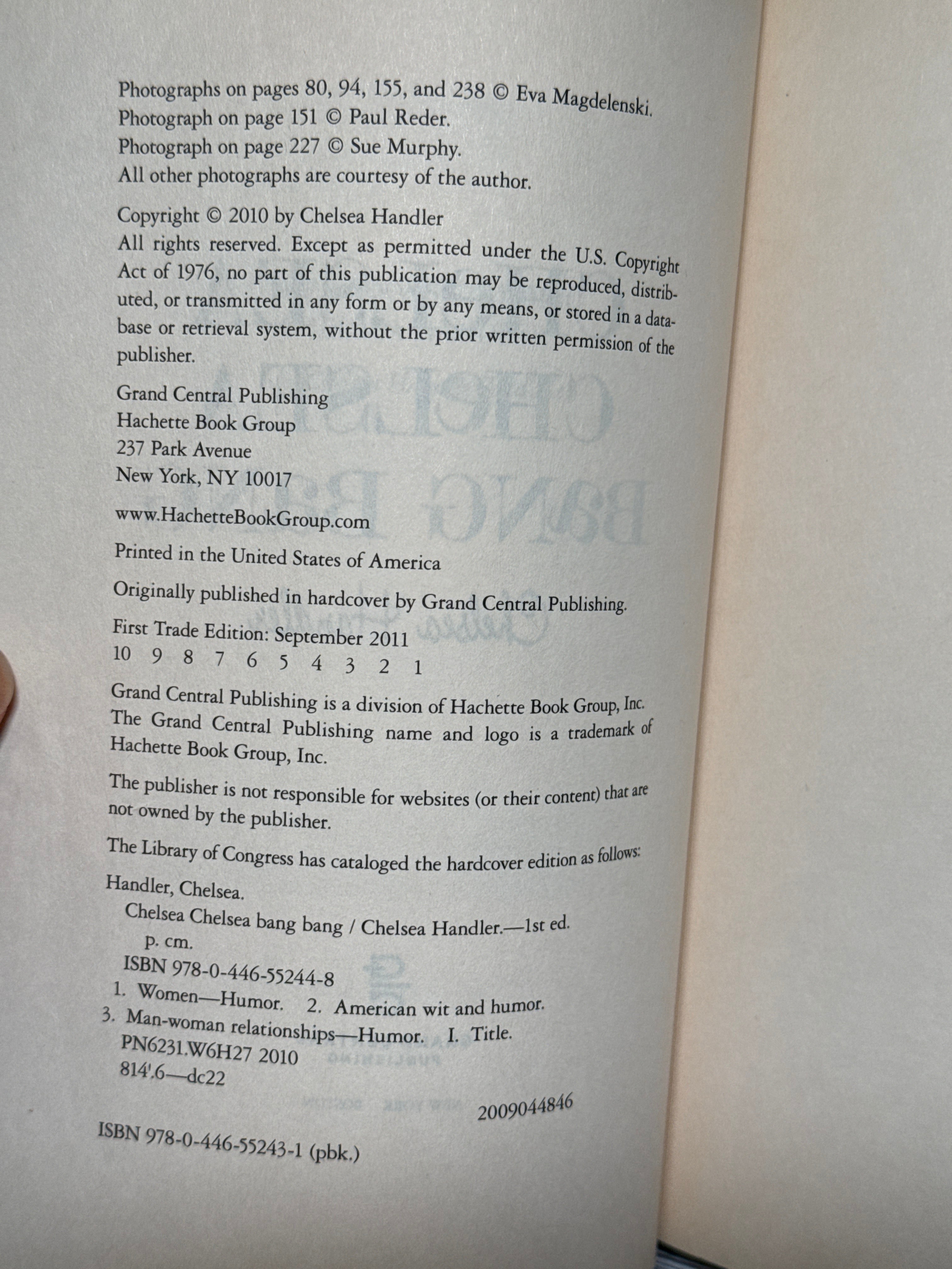 Chelsea Handler 3-Book Humor Bundle – Are You There, Vodka? It’s Me, Chelsea - Chelsea Chelsea Bang Bang - Lies That Chelsea Handler Told Me