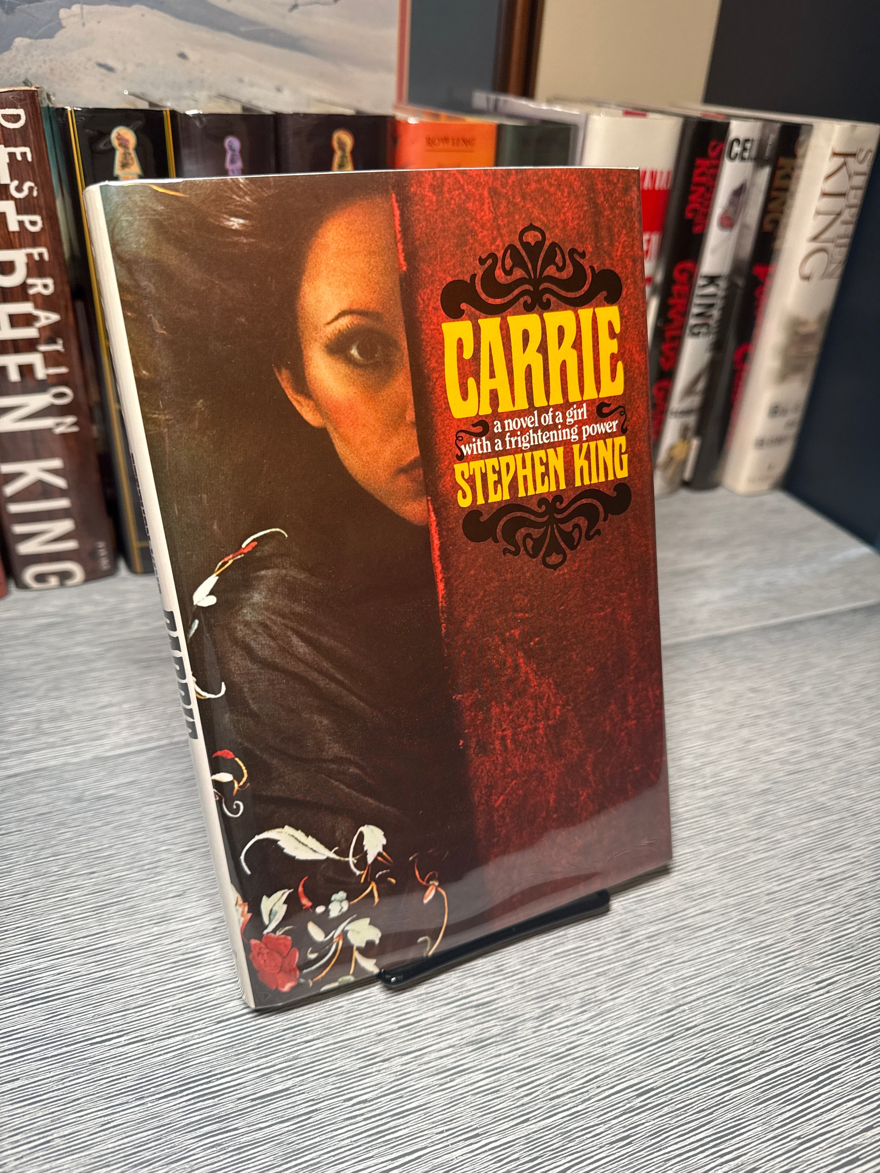Carrie — Stephen King — Doubleday Book Club Edition — 1974 Early Print — Horror Classic Collectible Hardcover