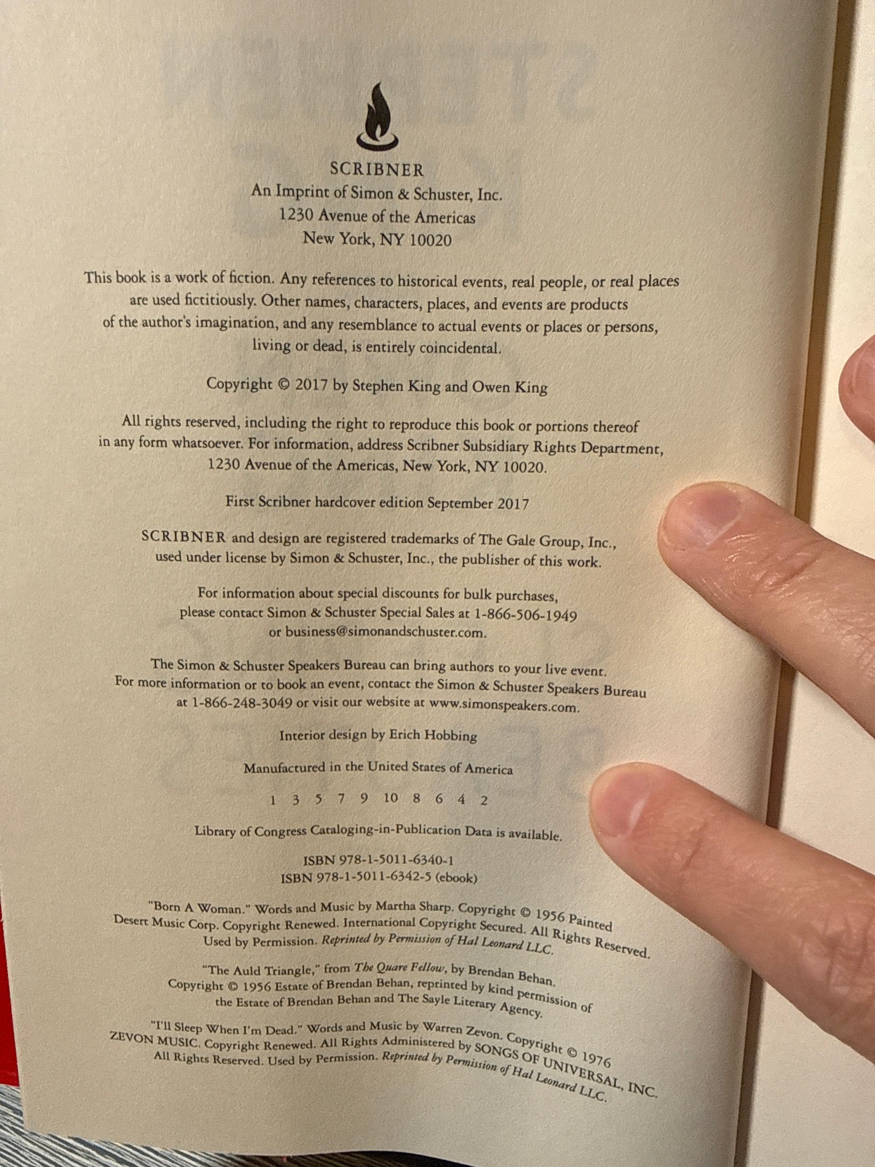 Sleeping Beauties -Stephen King & Owen King - First Edition Hardcover (2017) | Scribner | Father-Son Collaboration