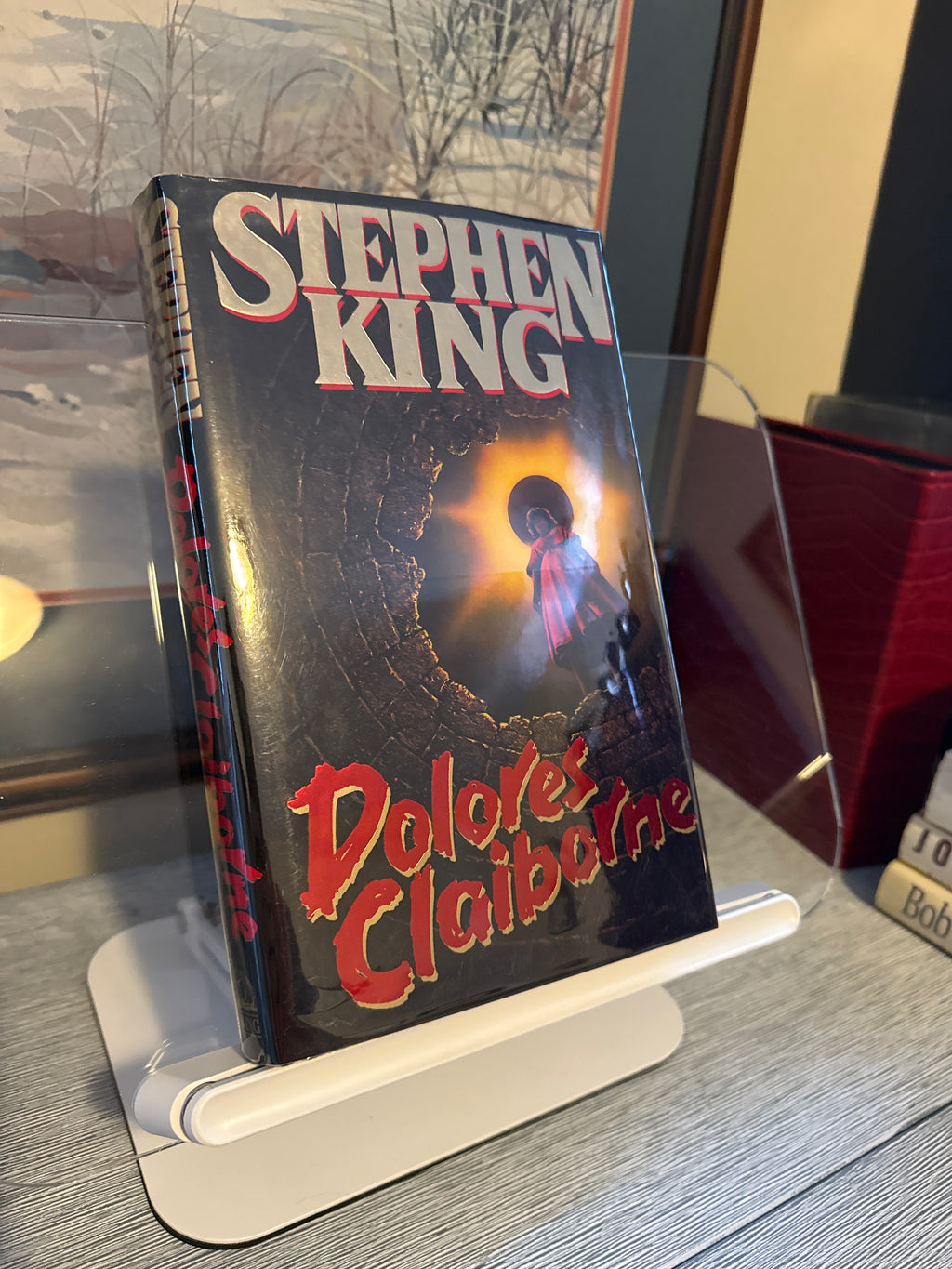 Dolores Claiborne by Stephen King (1993 First Edition, Viking Hardcover with Dust Jacket)
