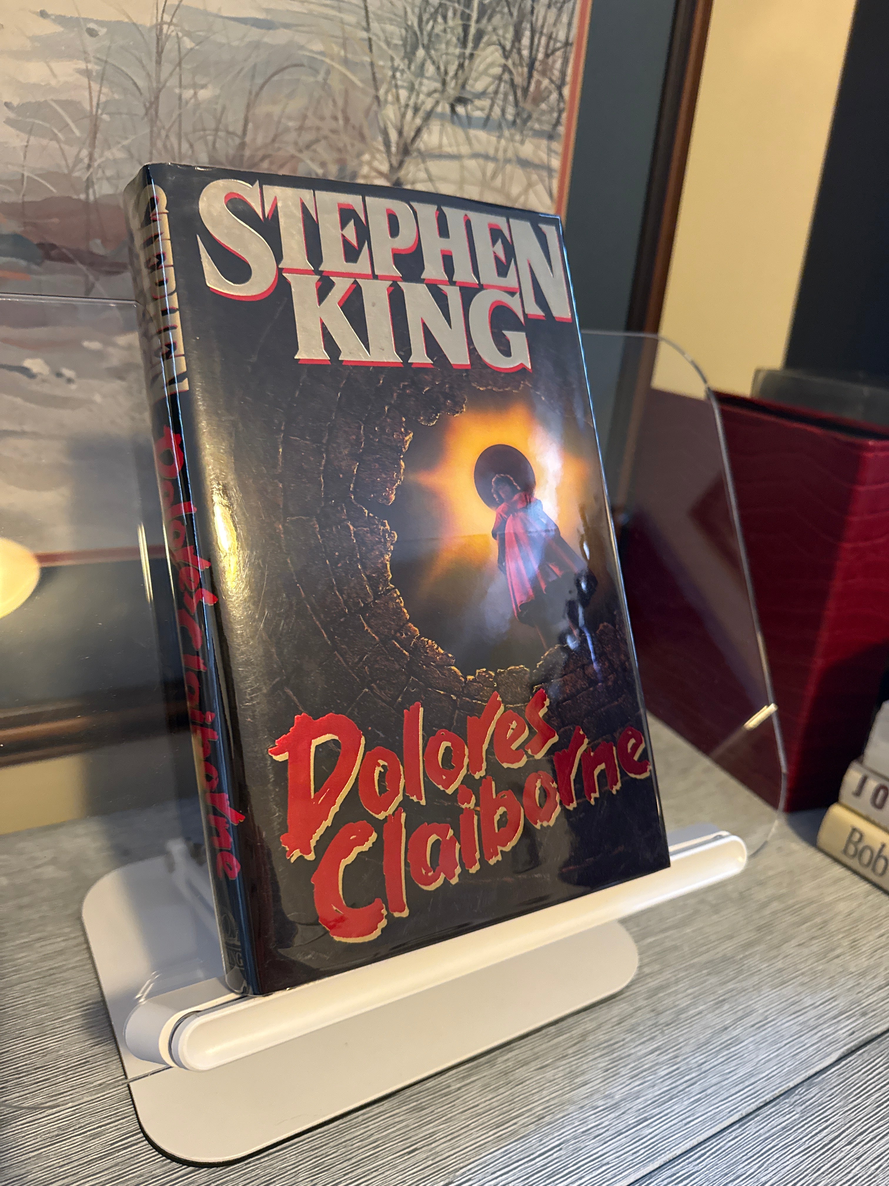 Dolores Claiborne by Stephen King (1993 First Edition, Viking Hardcover with Dust Jacket)
