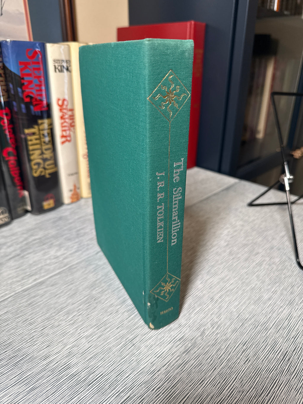 The Silmarillion by J.R.R. Tolkien | First American Edition, 1st Printing (1977, Houghton Mifflin) | Fold-Out Map Included