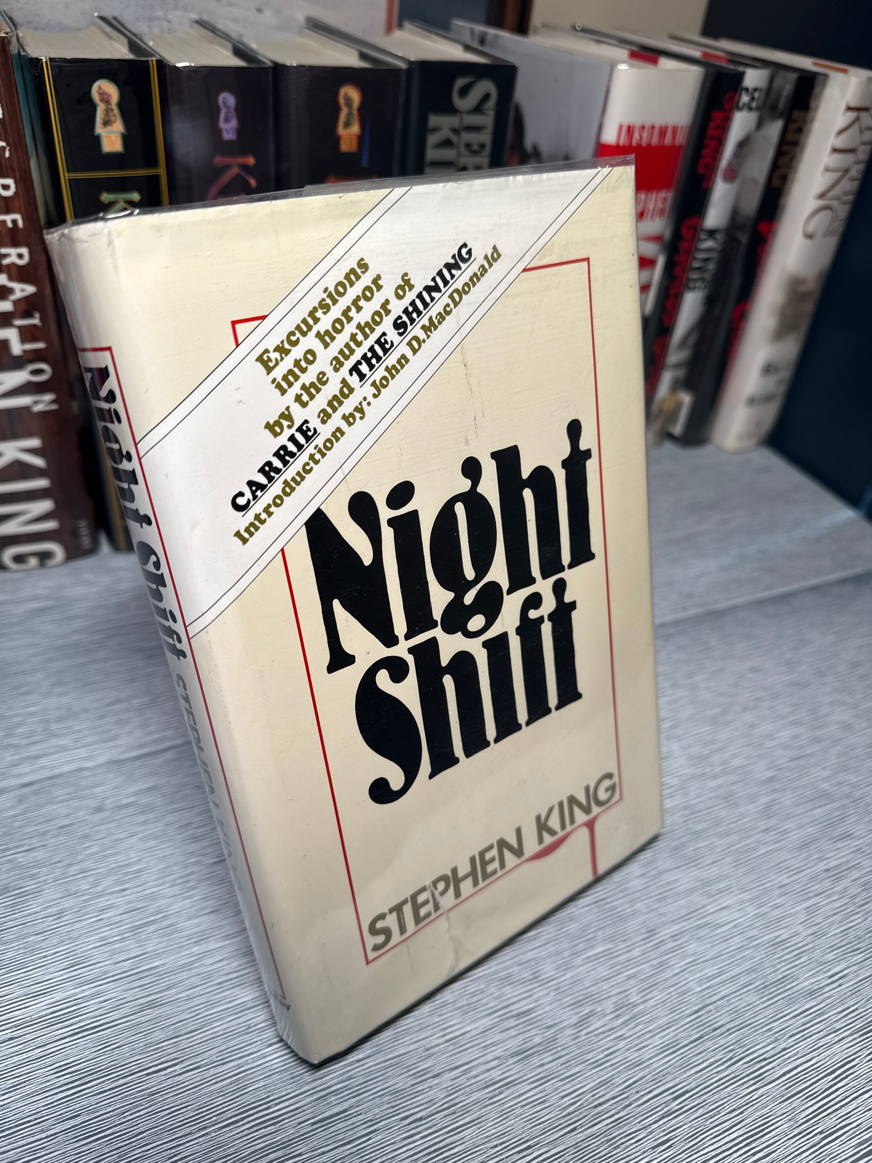 NIGHT SHIFT – Stephen King – 1978 First Edition Book Club Edition – No Price on Dust Jacket