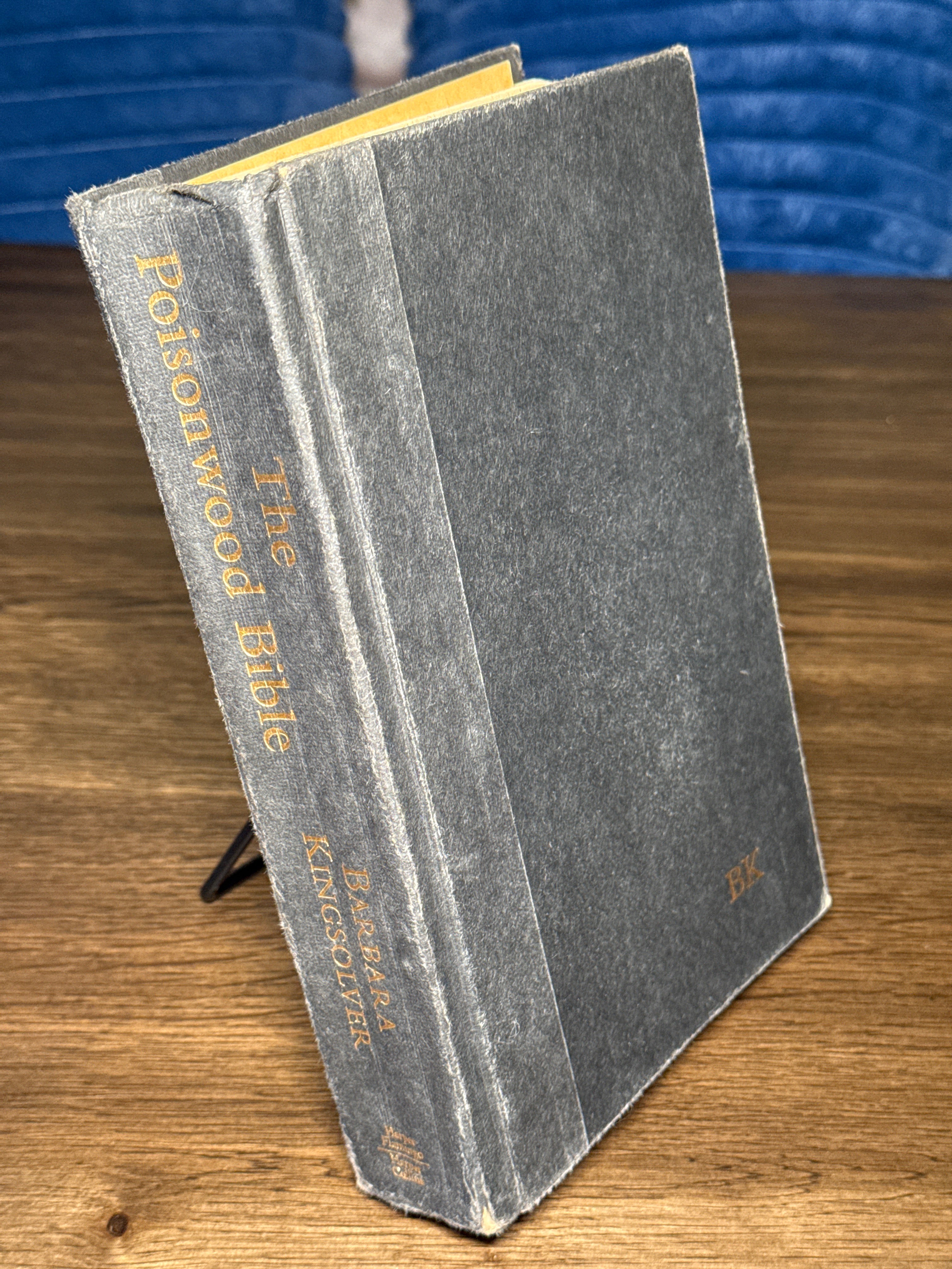 Barbara Kingsolver — The Poisonwood Bible (First Edition, 1998, HarperFlamingo Hardcover)