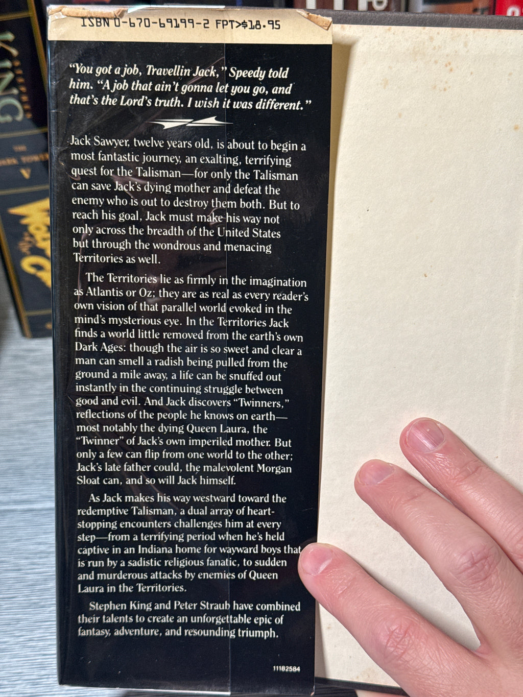The Talisman - Stephen King & Peter Straub - First Edition Hardcover (1984) | Viking Press | Fantasy Horror Classic