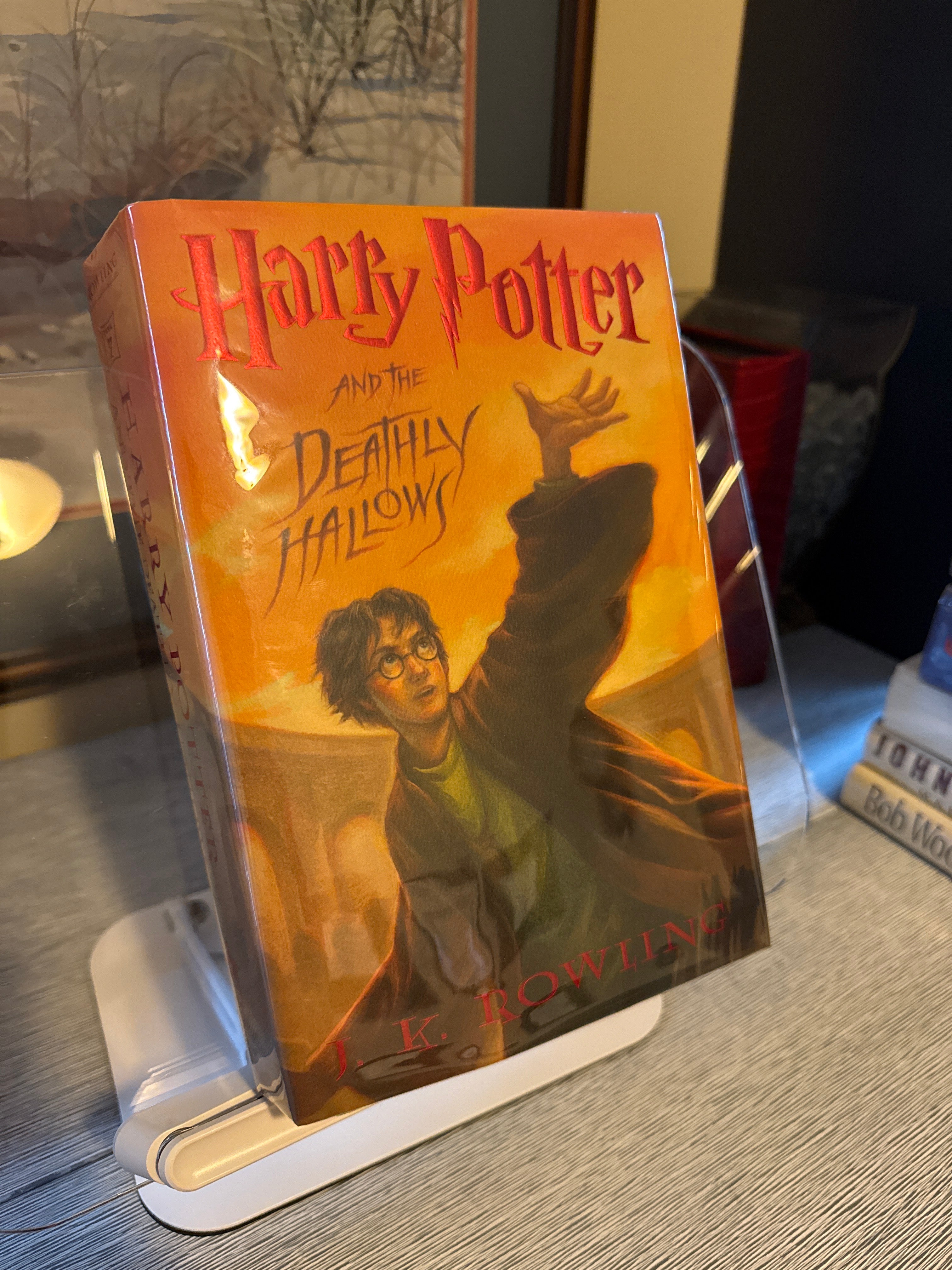 Harry Potter and the Deathly Hallows by J.K. Rowling | 2007 First American Edition Hardcover