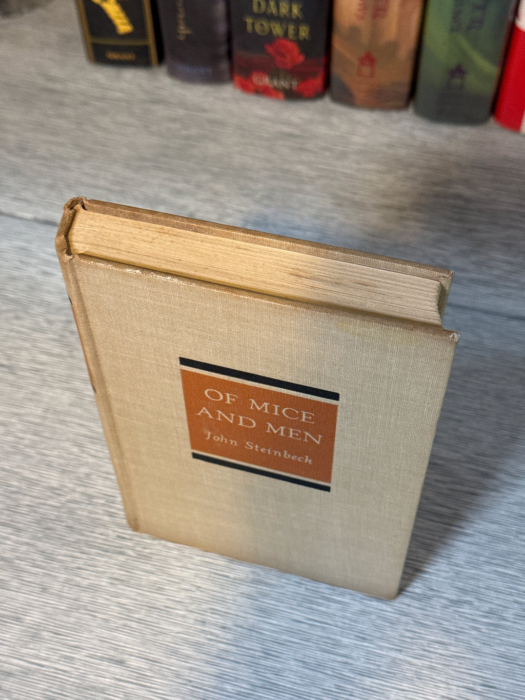 Of Mice and Men by John Steinbeck — Third Printing of the First Edition (1937, Covici Friede, New York)