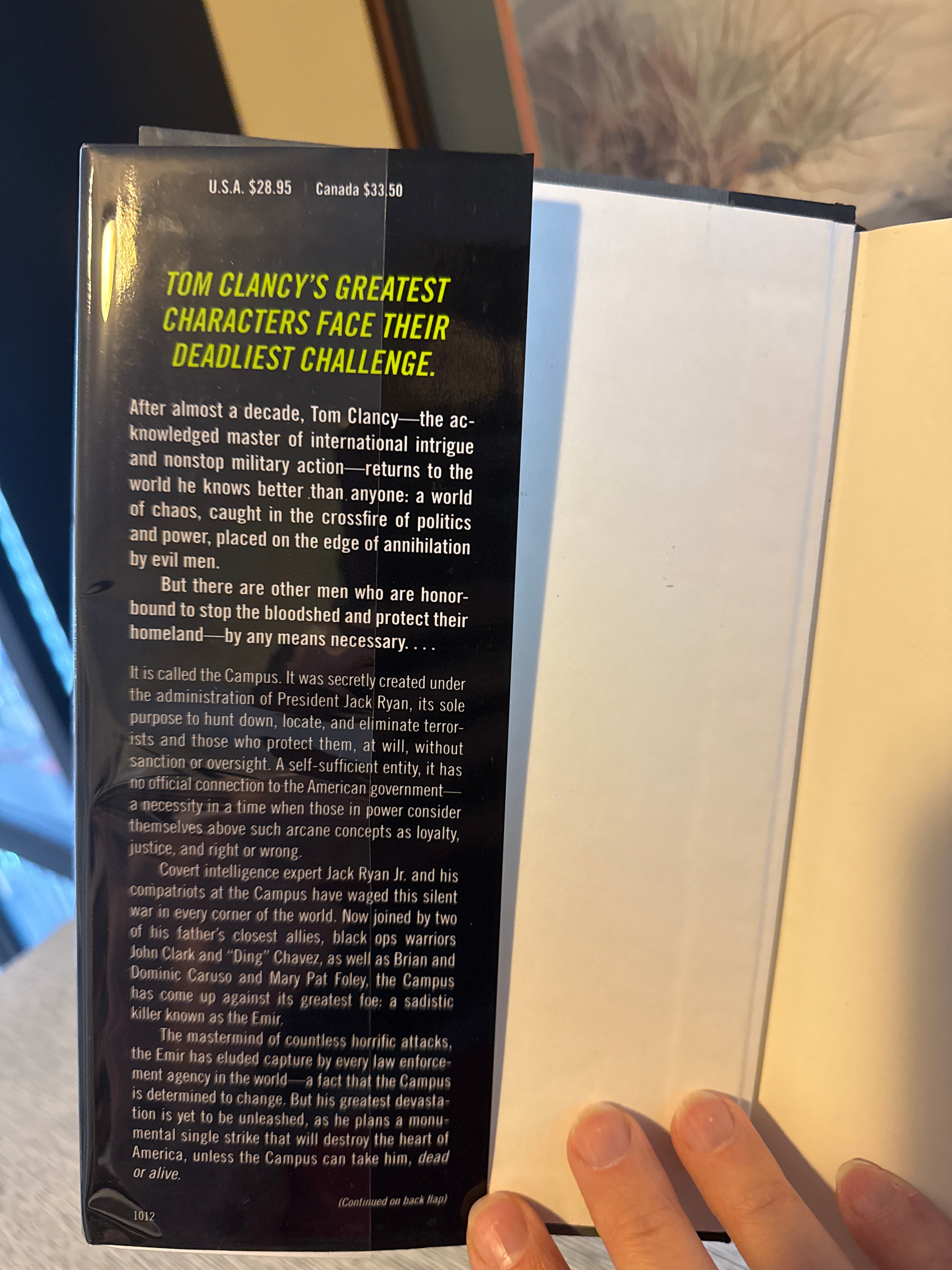 Dead or Alive by Tom Clancy | 2010 First Edition Jack Ryan Novel Hardcover