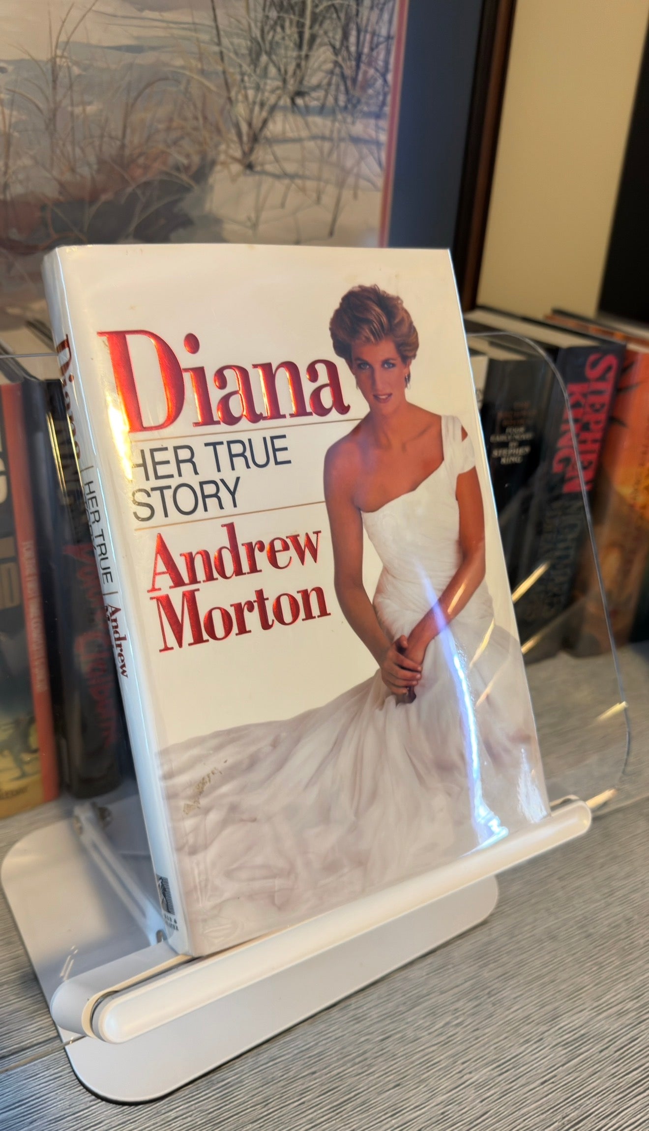 Diana: Her True Story by Andrew Morton | 1992 First Edition Hardcover Royal Biography