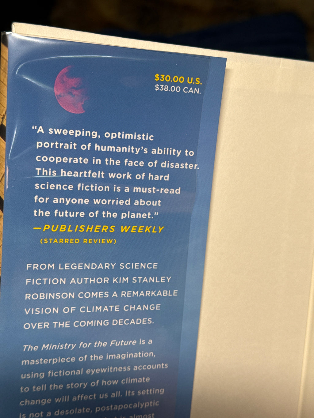The Ministry for the Future – Kim Stanley Robinson | First Edition Hardcover w/ Dust Jacket (2020)