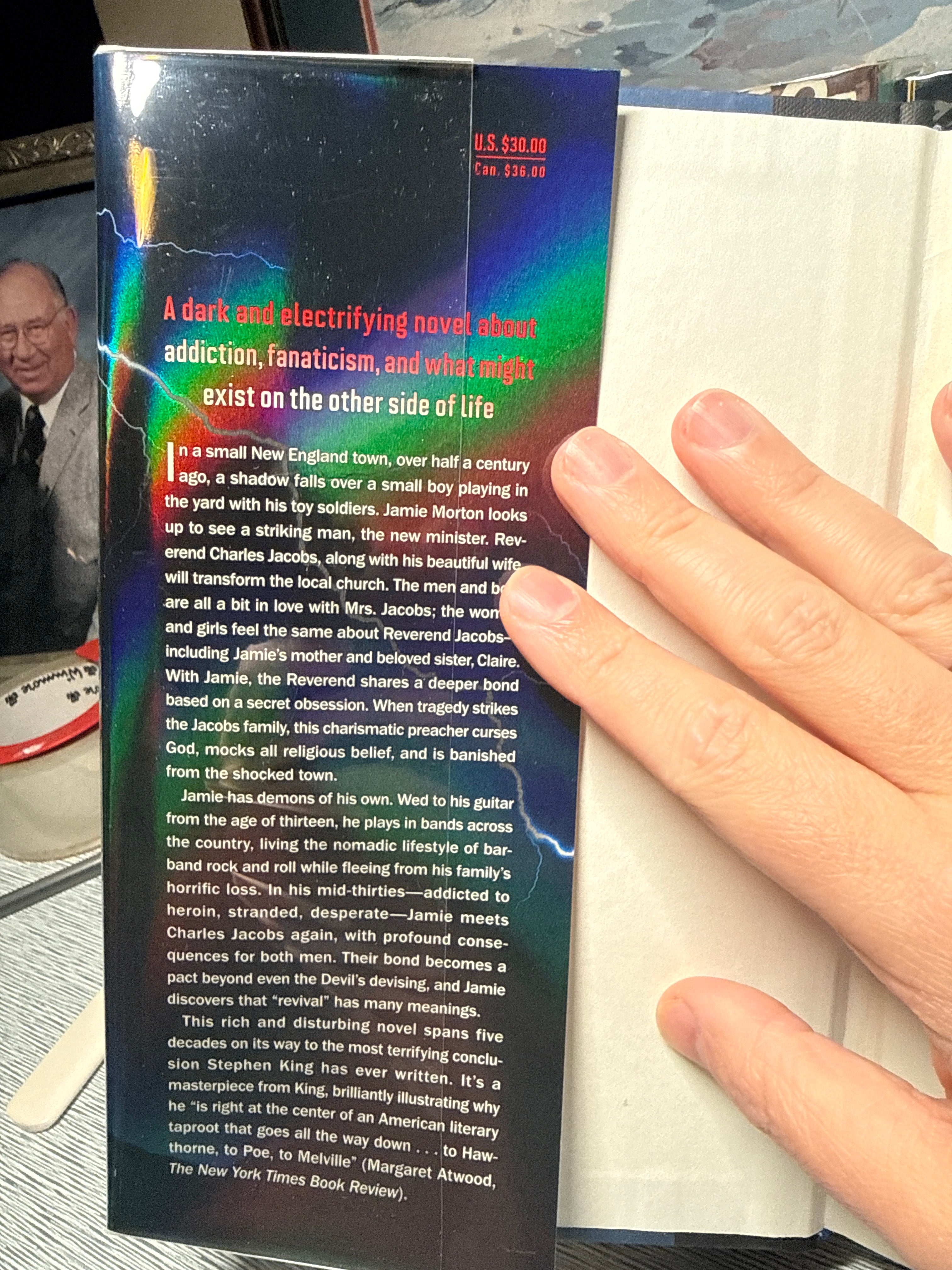 Revival – Stephen King, 2014 First Edition, First Printing – Scribner Hardcover – Holographic Dust Jacket – Modern Horror Collectible