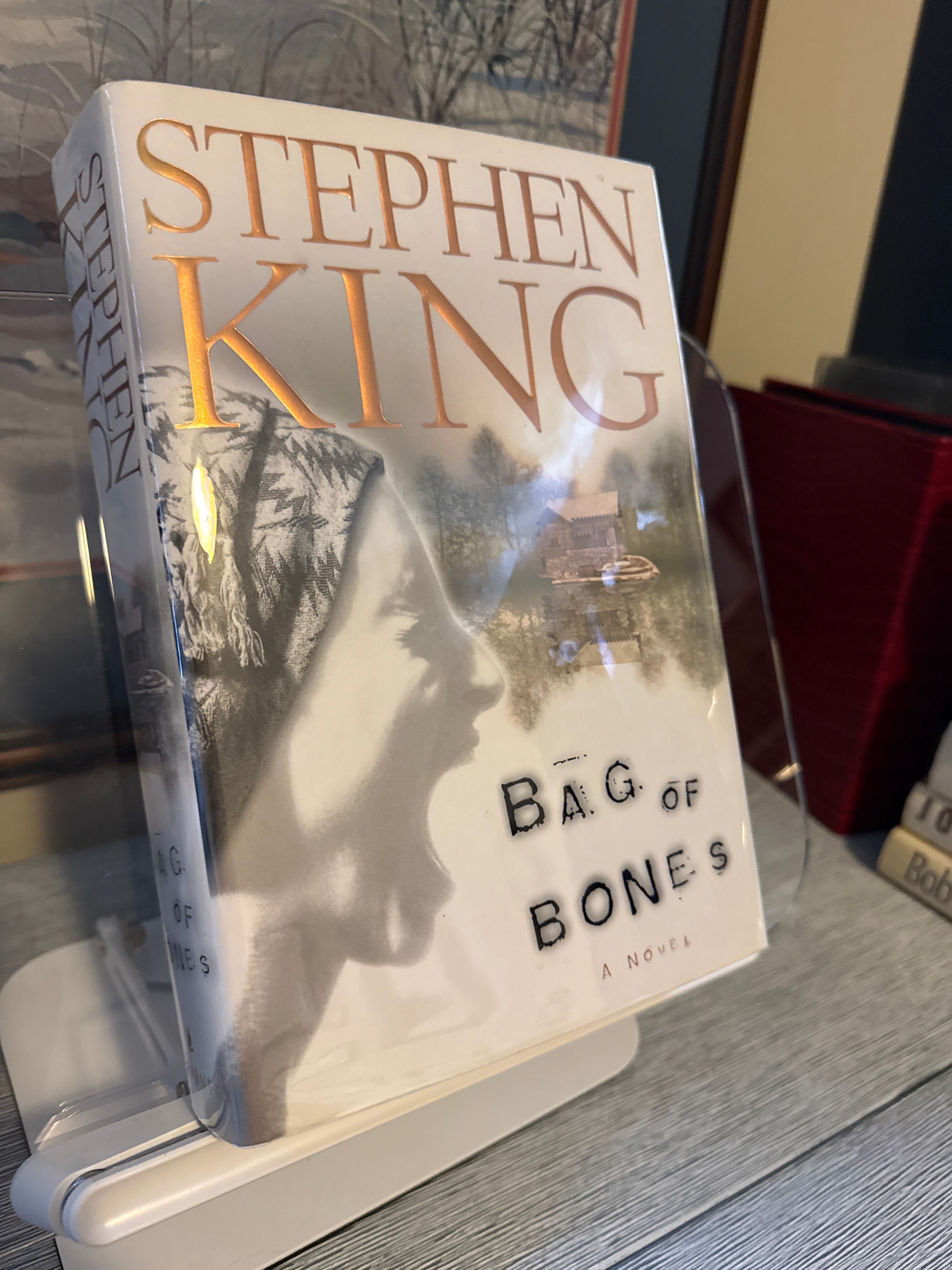 Bag of Bones by Stephen King (1998 First Edition, Scribner Hardcover with Dust Jacket)