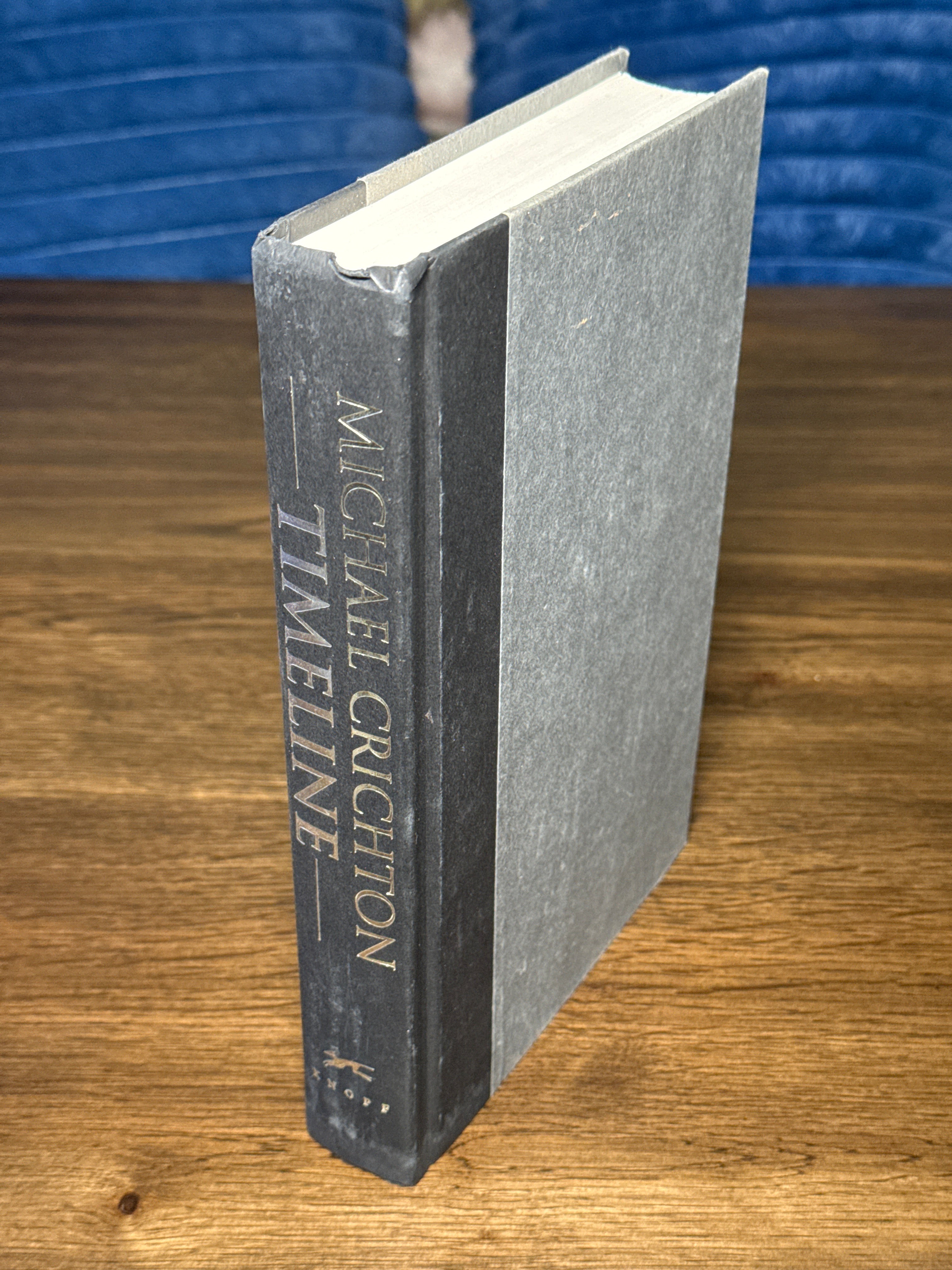 Timeline – Michael Crichton | First Trade Edition 1999 Hardcover w/ Dust Jacket | Borzoi Knopf
