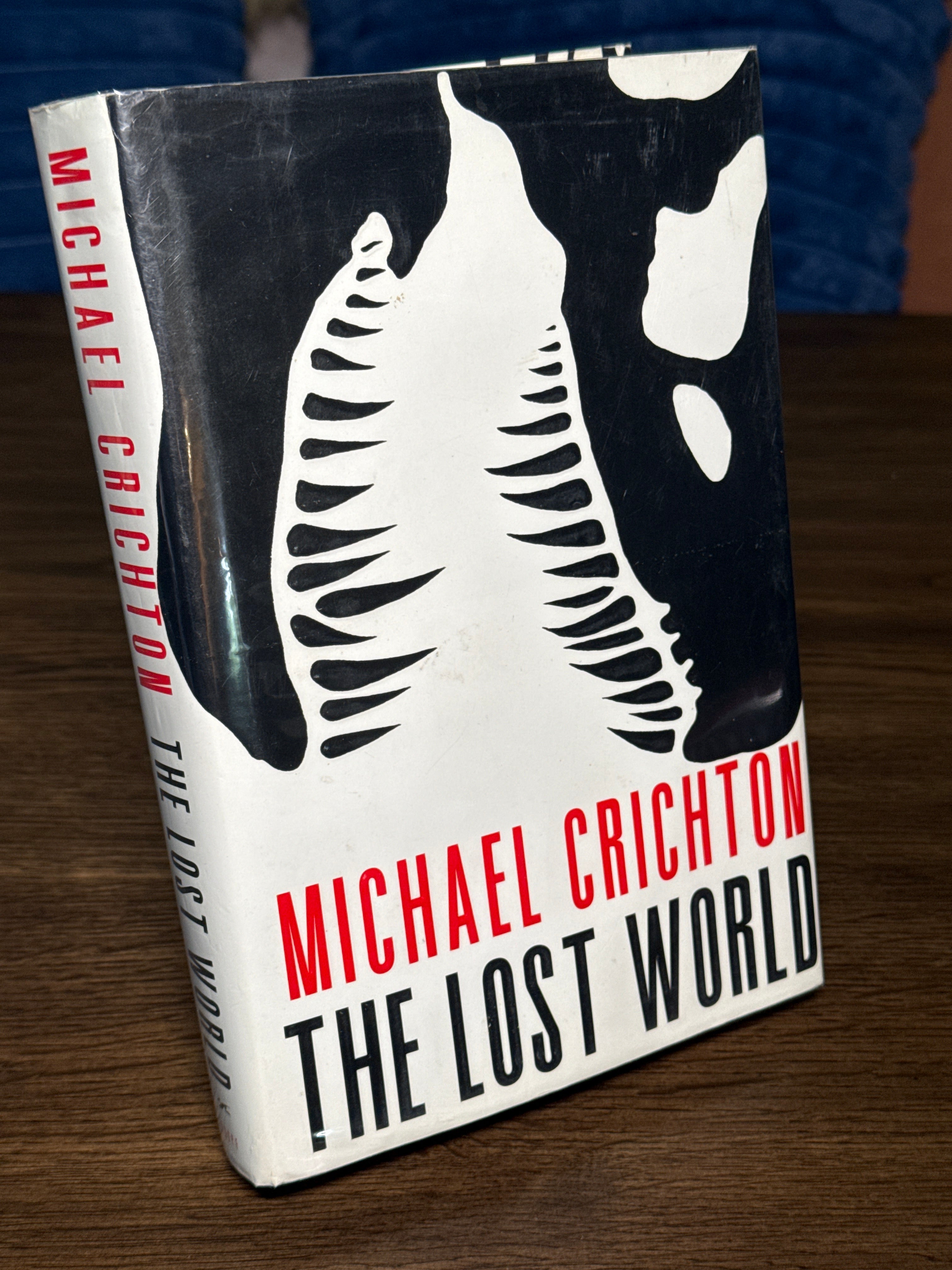 The Lost World – Michael Crichton – First Trade Edition Hardcover w/ Dust Jacket (1995)