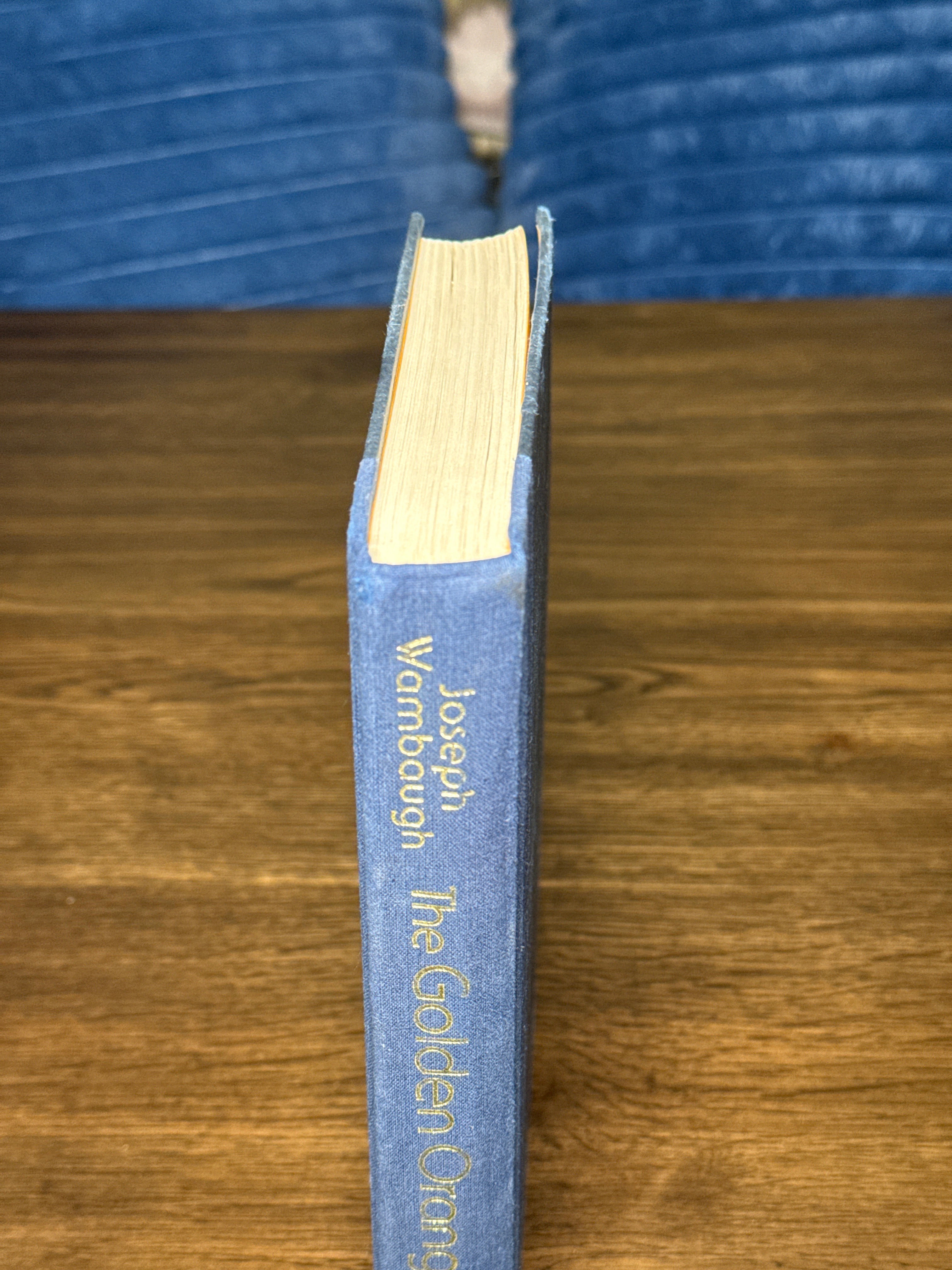 Joseph Wambaugh — The Golden Orange (First Edition, 1990, William Morrow Hardcover)