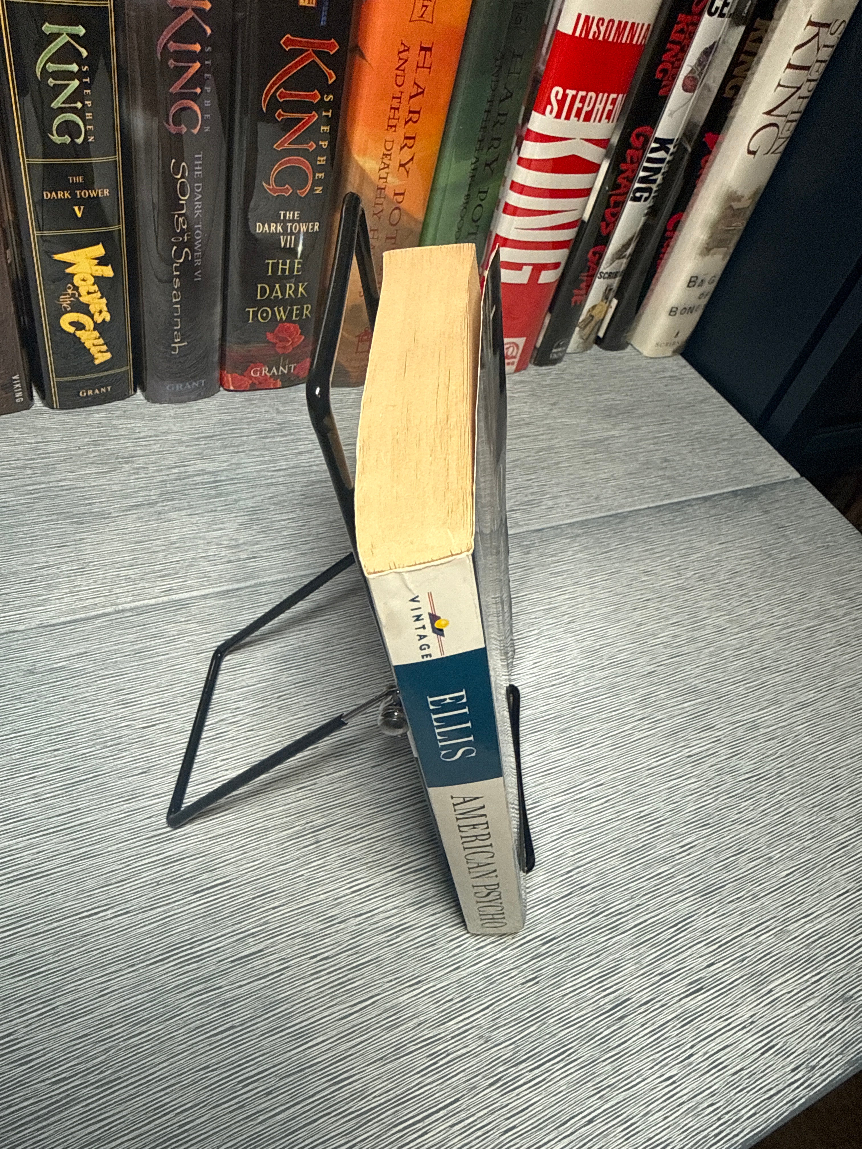 American Psycho — Bret Easton Ellis — 1991 First Edition Paperback — Vintage Contemporaries Original — Cult Classic Horror Fiction