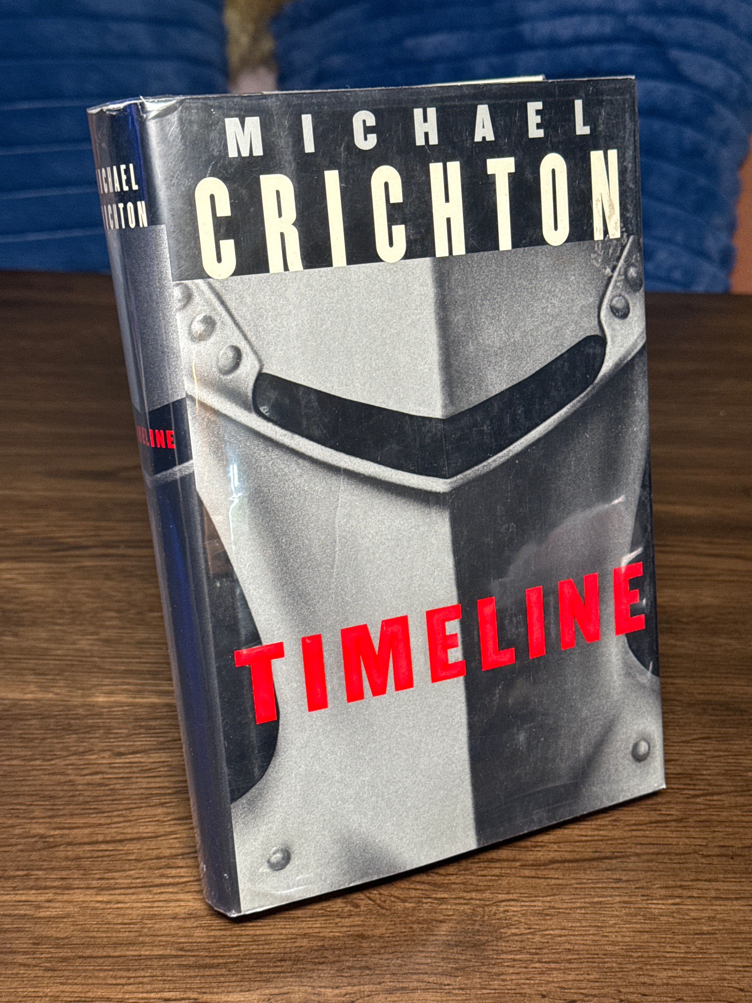 Timeline – Michael Crichton | First Trade Edition 1999 Hardcover w/ Dust Jacket | Borzoi Knopf