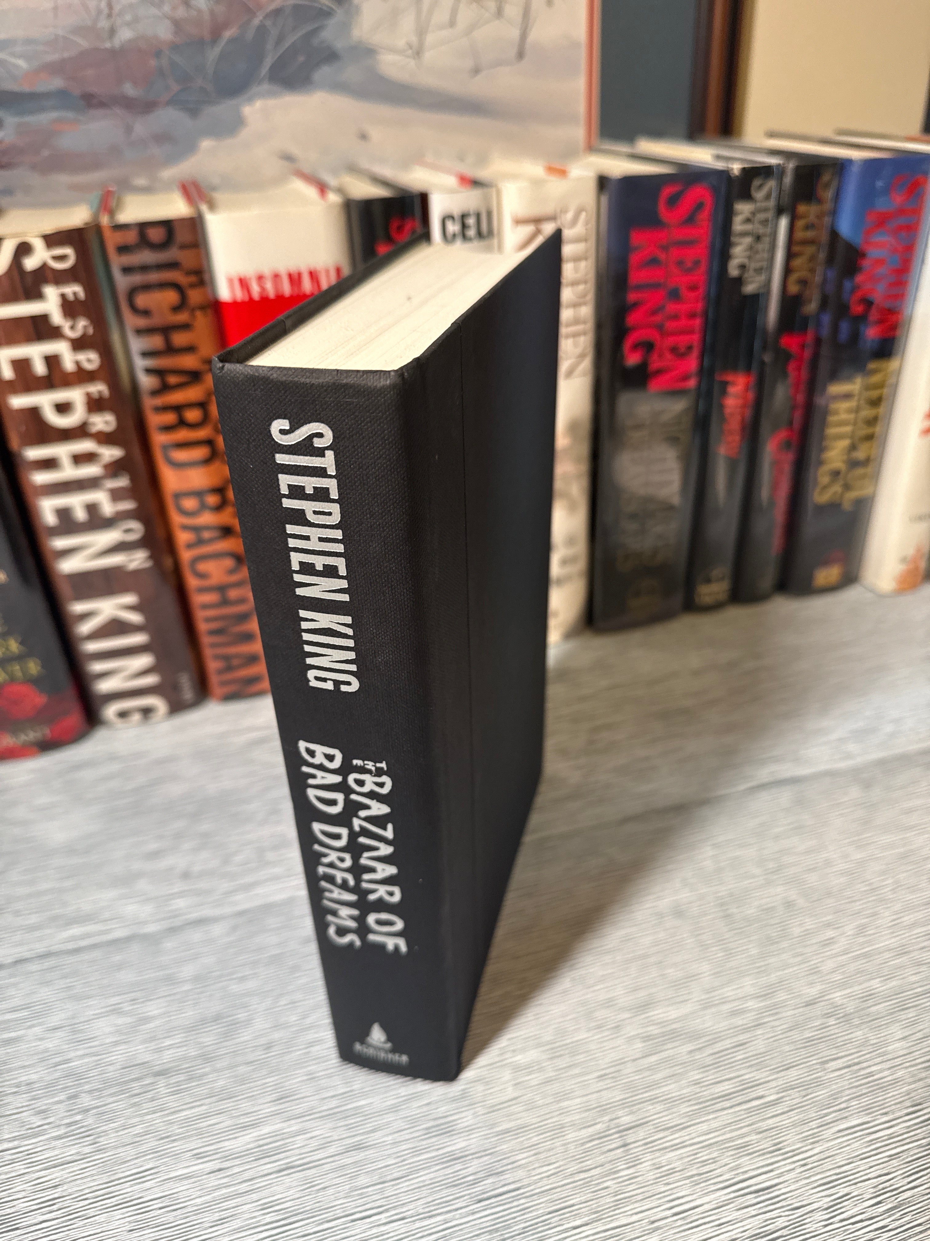 The Bazaar of Bad Dreams – Stephen King (First Edition, 2015, Scribner) Hardcover Short Story Collection, Unread Copy