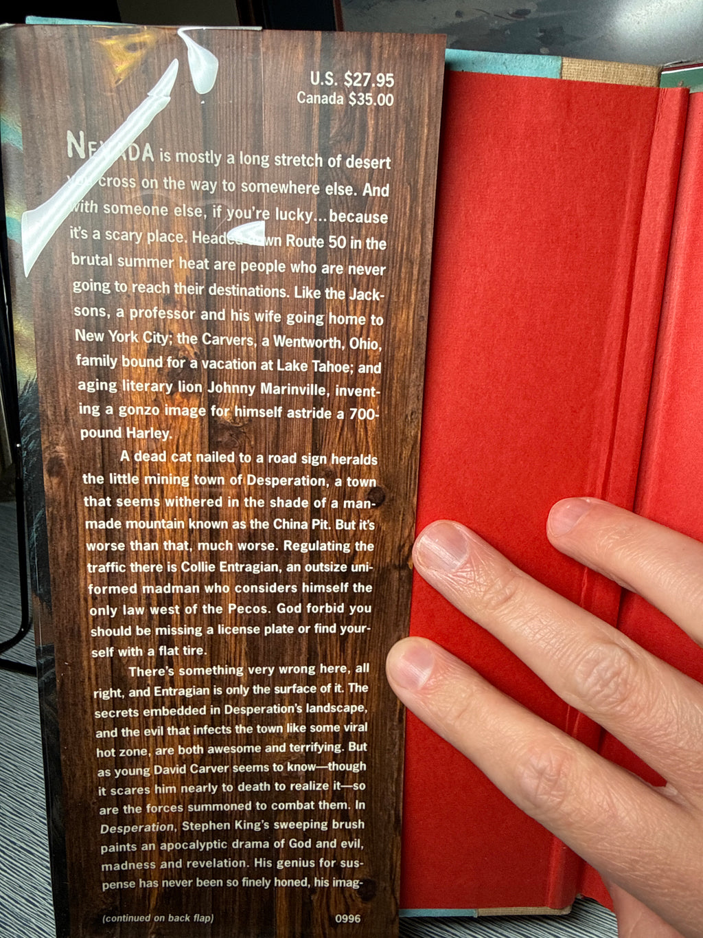 Stephen King / Richard Bachman Matching First Editions — Desperation & The Regulators (1996)