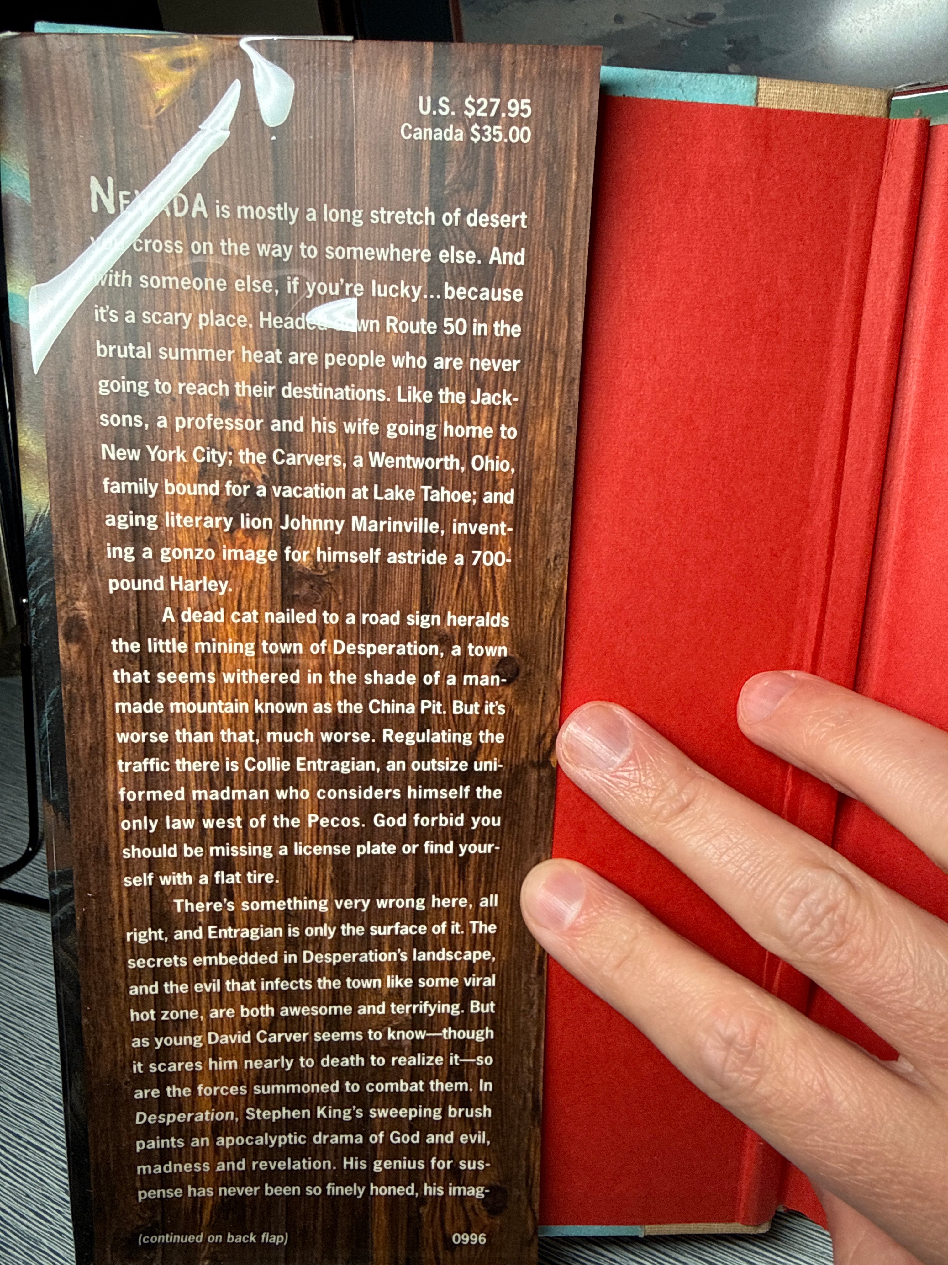 Stephen King / Richard Bachman Matching First Editions — Desperation & The Regulators (1996)