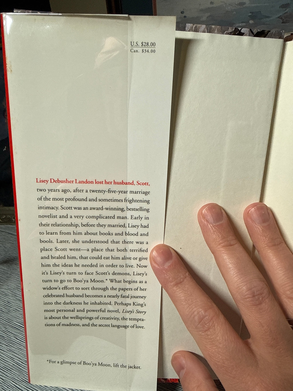 Lisey’s Story - Stephen King - First Edition Hardcover (2006) with Original Dust Jacket | Scribner