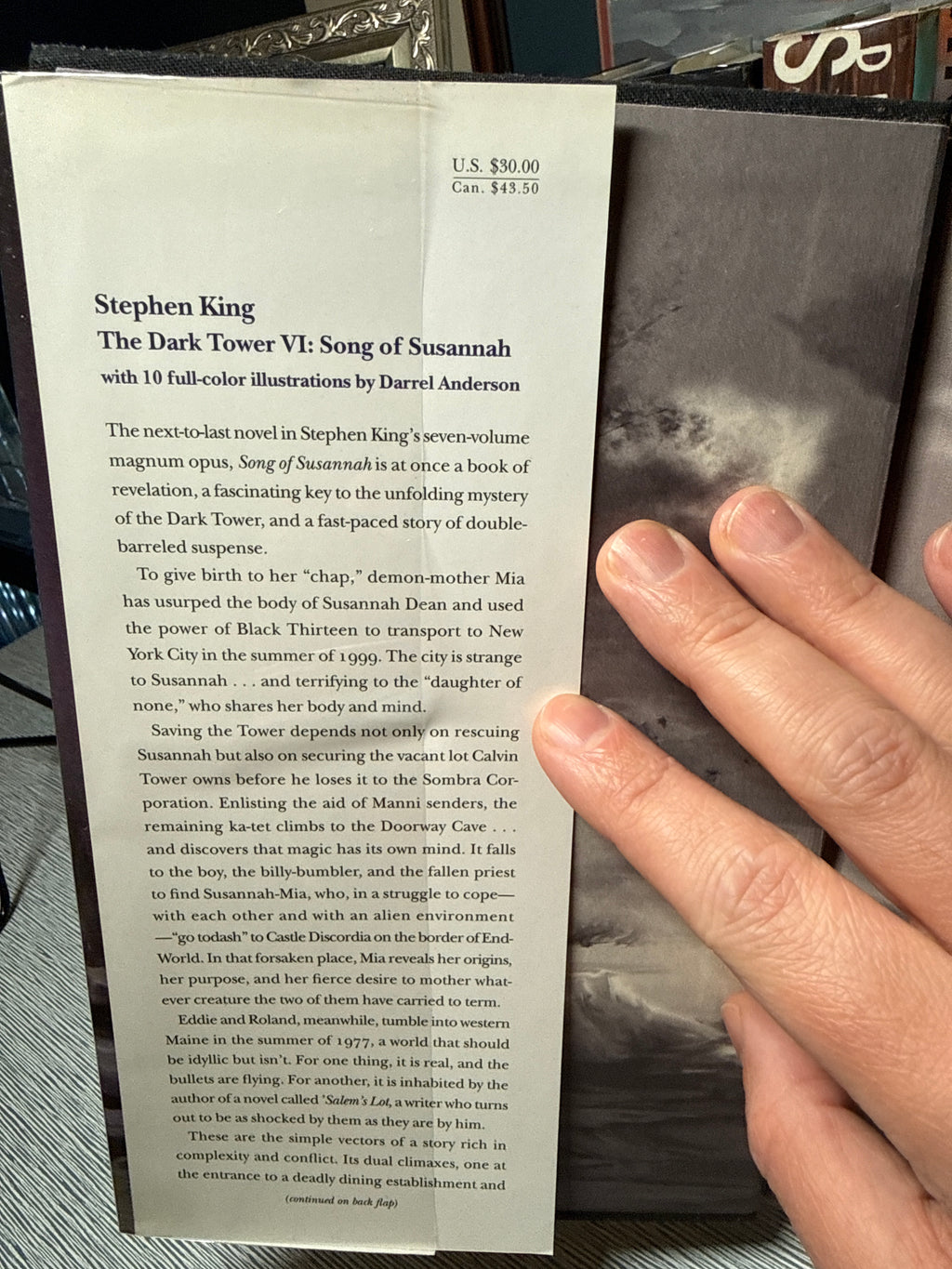 Song of Susannah – Stephen King (First Trade Edition 2004 Hardcover), Unread copy