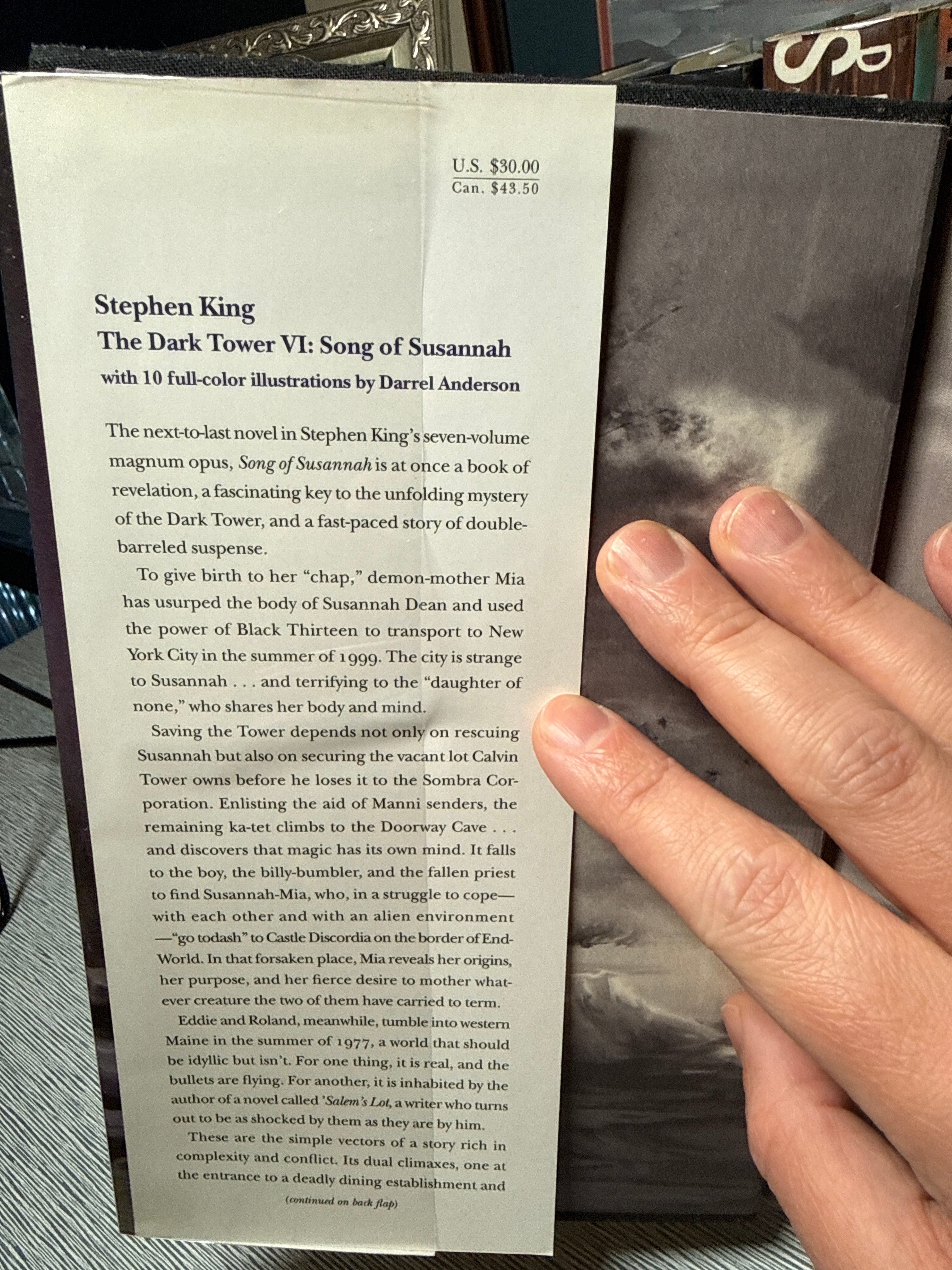 Song of Susannah – Stephen King (First Trade Edition 2004 Hardcover), Unread copy