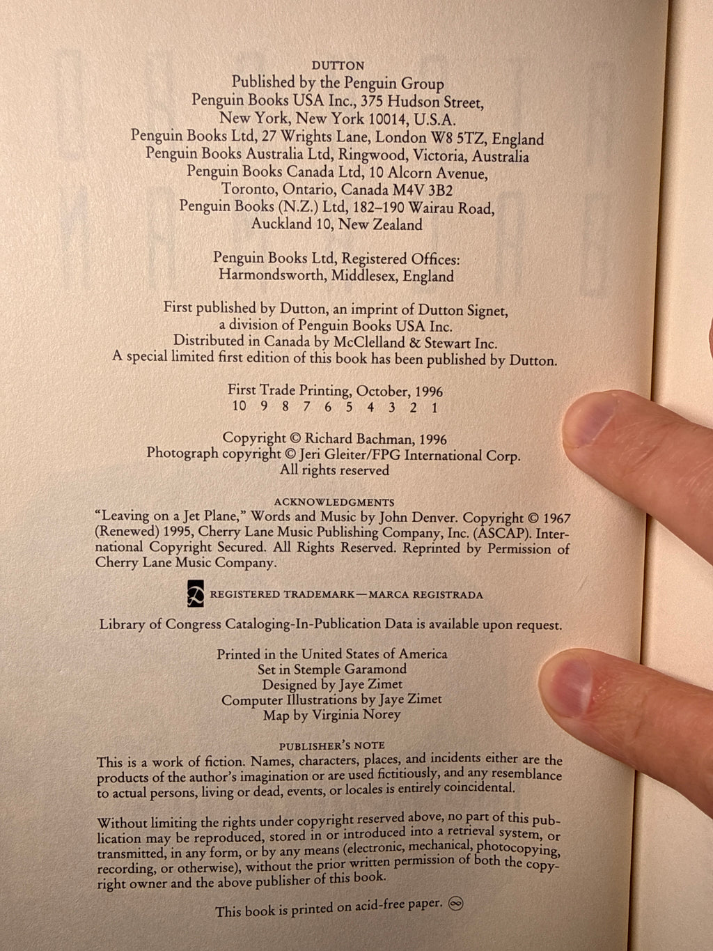 Stephen King / Richard Bachman Matching First Editions — Desperation & The Regulators (1996)