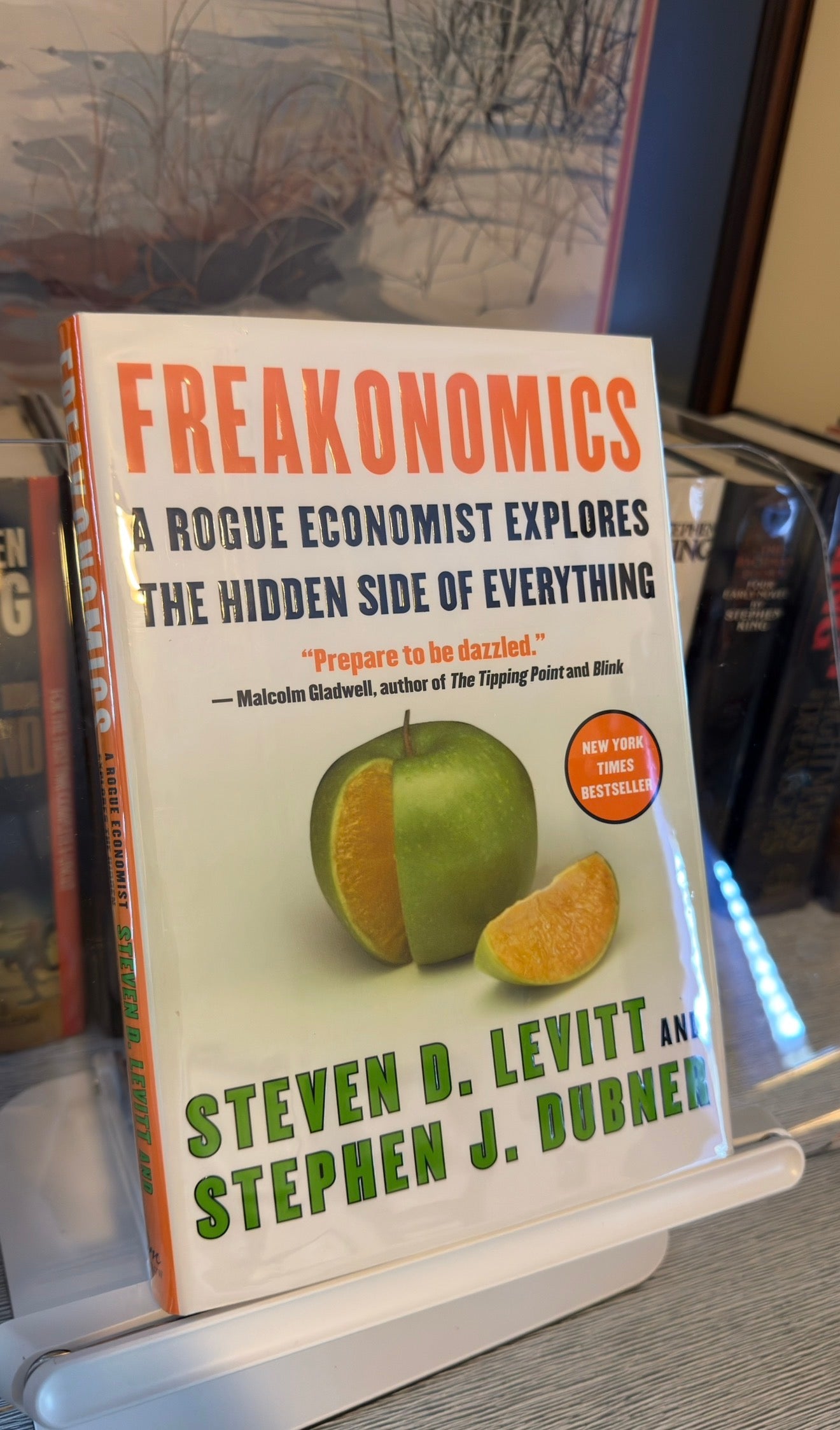 Freakonomics by Steven D. Levitt & Stephen J. Dubner | 2005 First Edition Hardcover