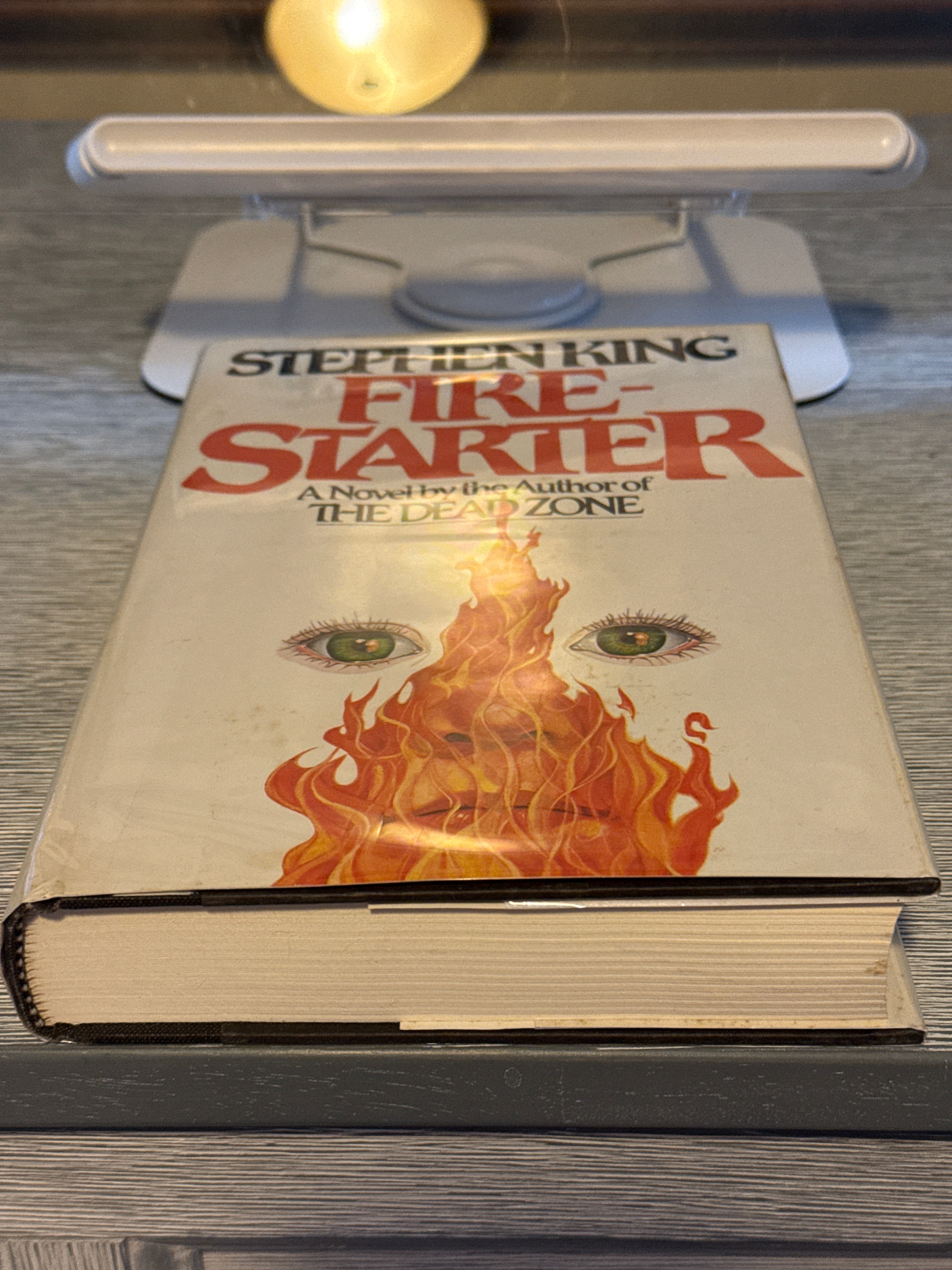 Firestarter by Stephen King (1980, First Edition, Viking Hardcover with Dust Jacket)