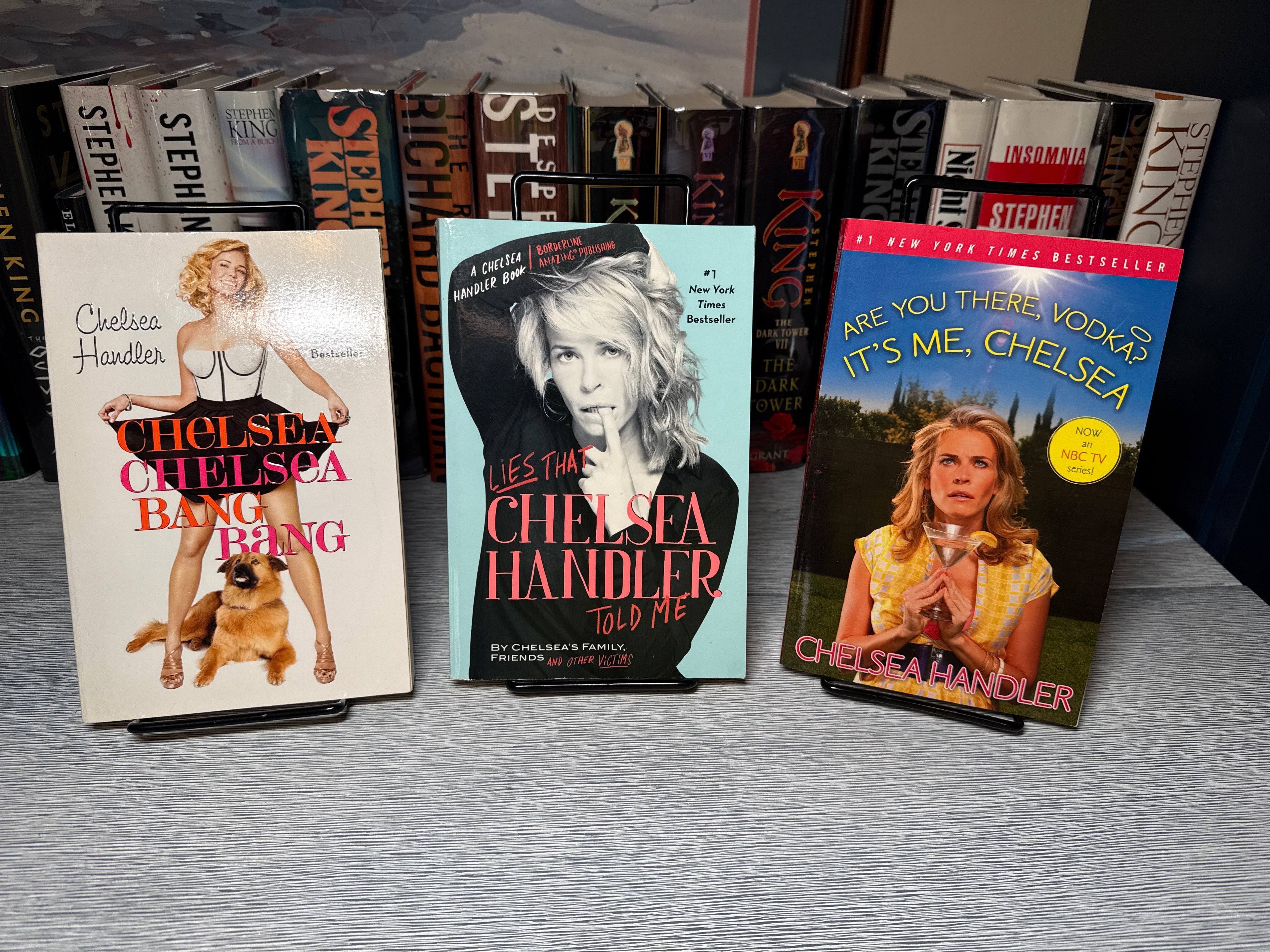 Chelsea Handler 3-Book Humor Bundle – Are You There, Vodka? It’s Me, Chelsea - Chelsea Chelsea Bang Bang - Lies That Chelsea Handler Told Me