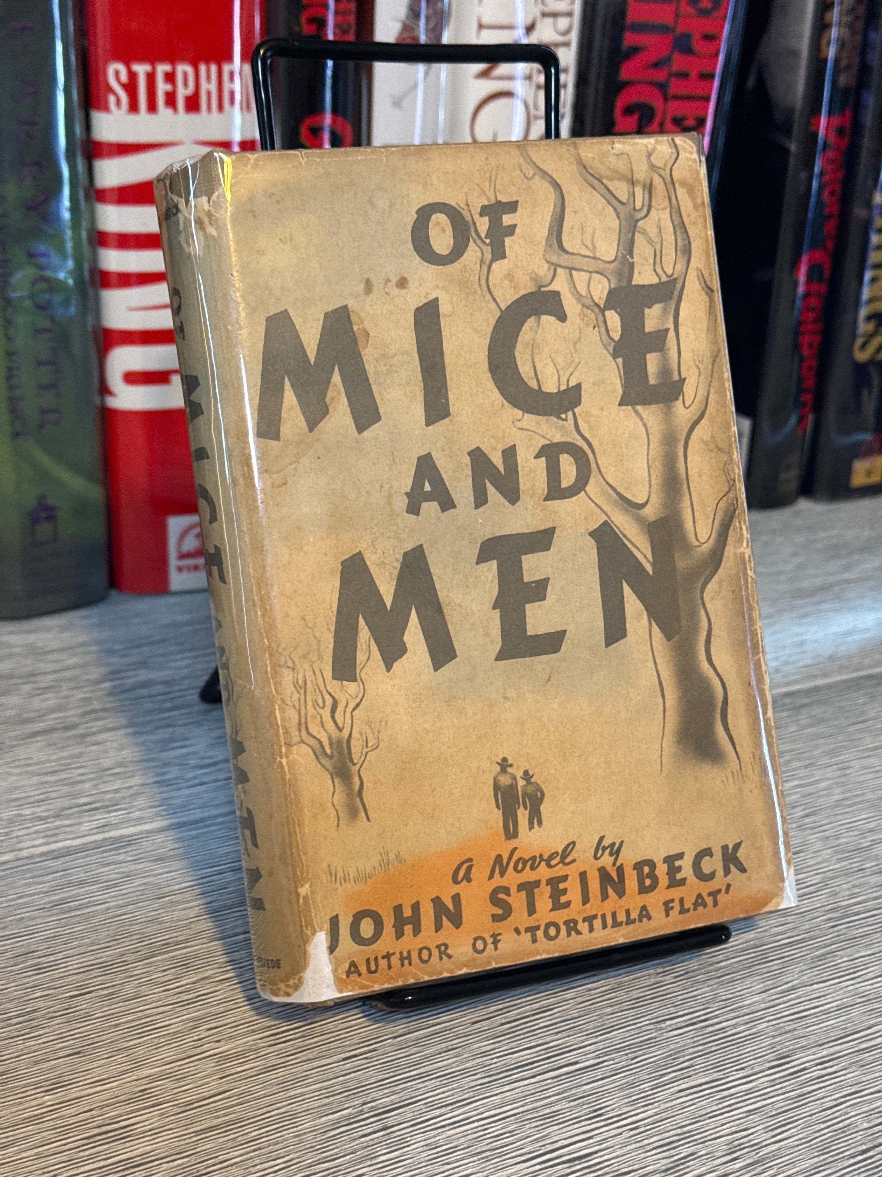 Of Mice and Men by John Steinbeck — Third Printing of the First Edition (1937, Covici Friede, New York)