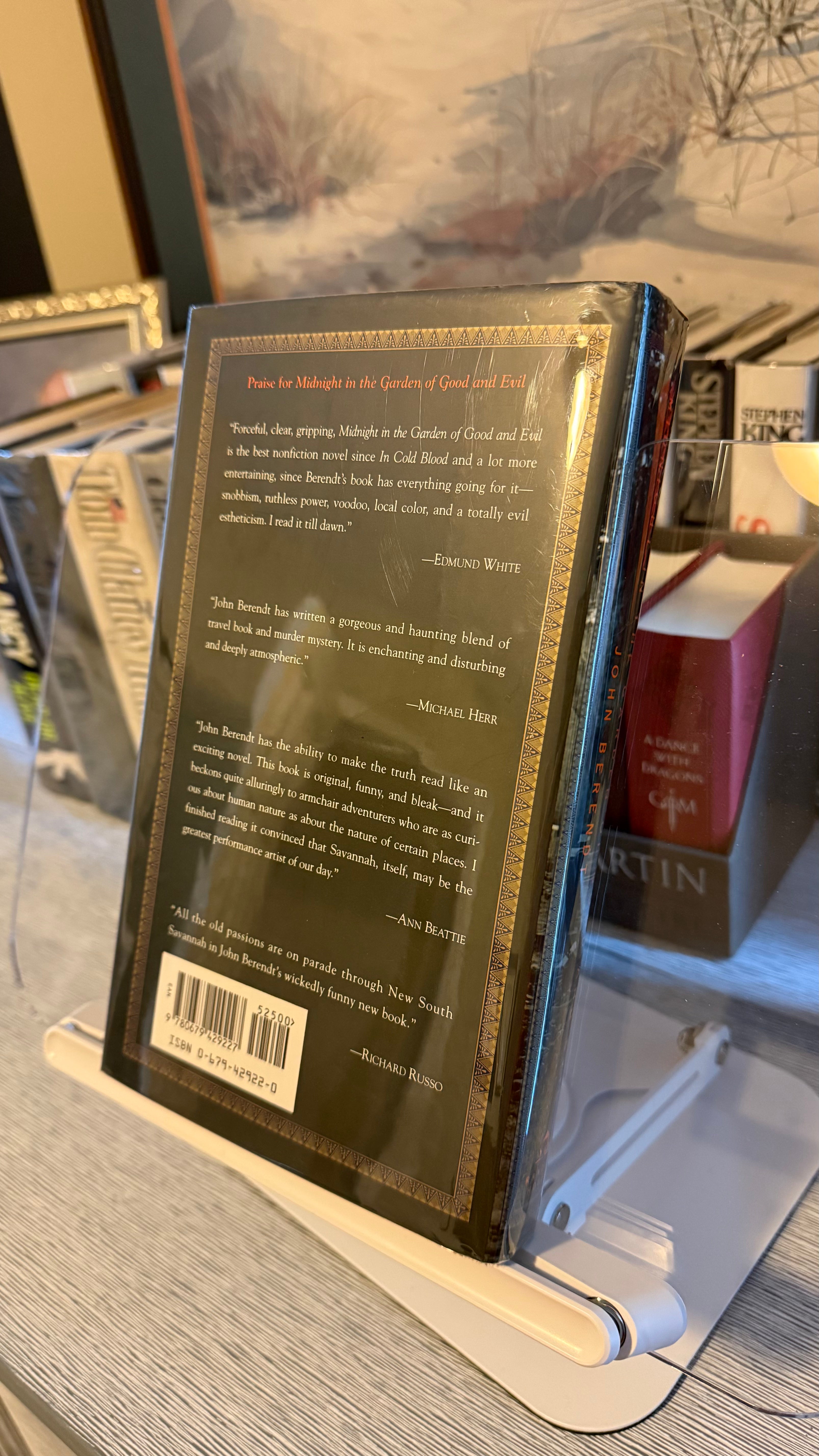 Midnight in the Garden of Good and Evil by John Berendt | First Edition 1994 Hardcover with Dust Jacket