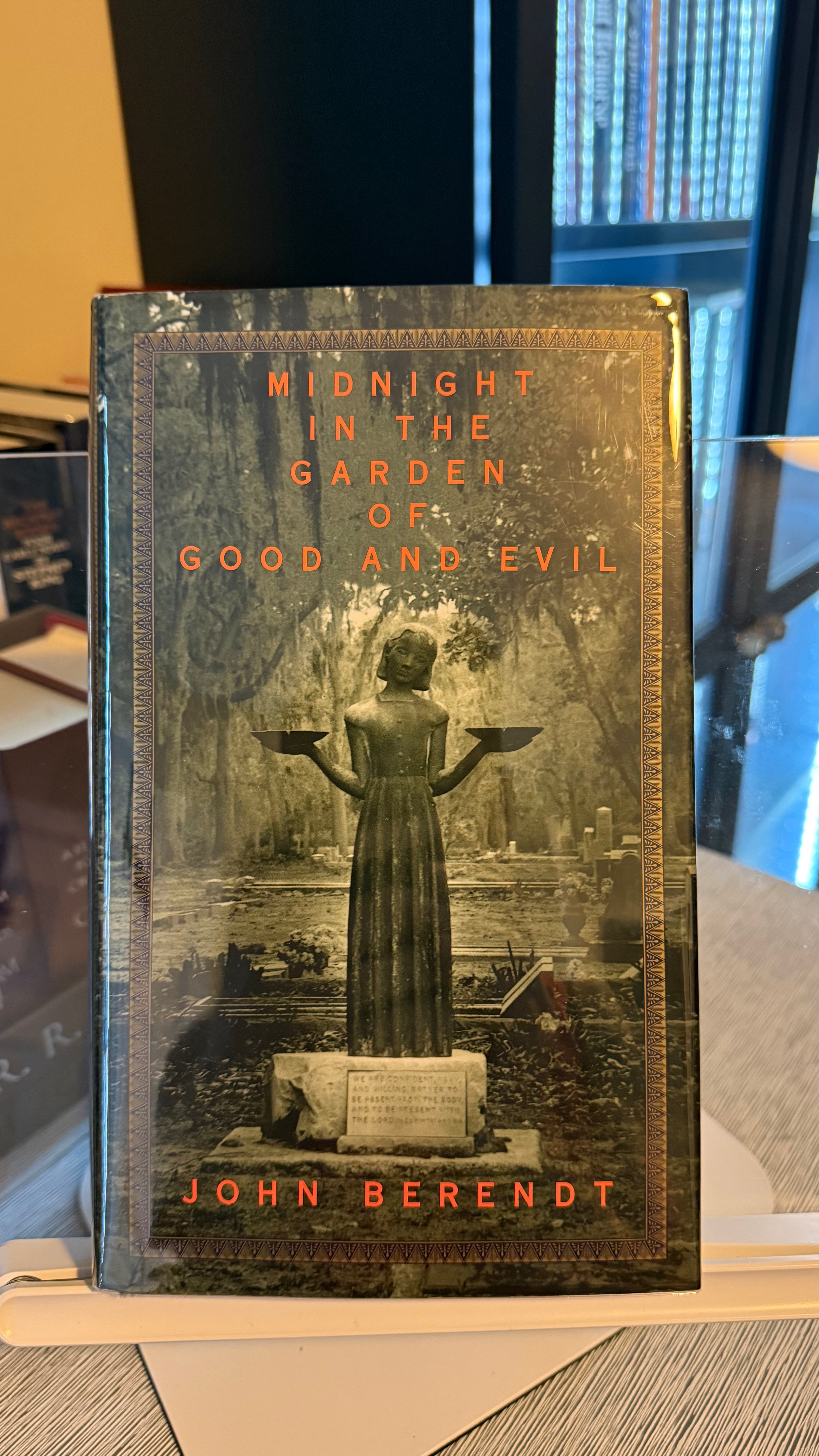 Midnight in the Garden of Good and Evil by John Berendt | First Edition 1994 Hardcover with Dust Jacket